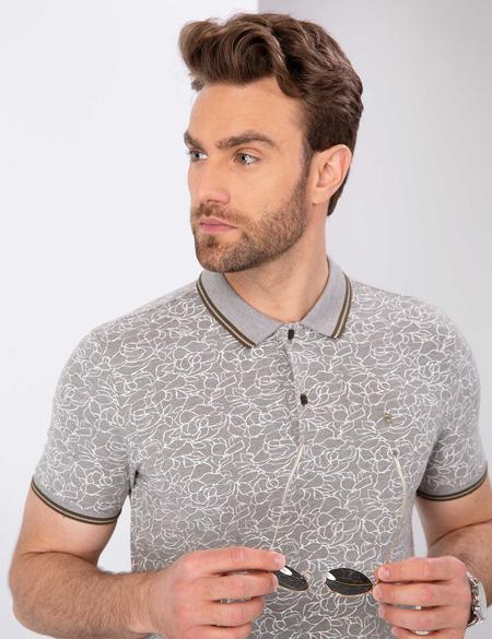 Gri Slim Fit T-Shirt - 50200688013