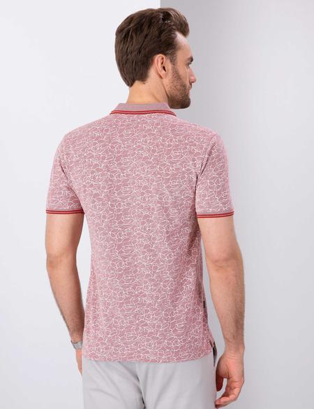 Kiremit Slim Fit Tişört - 50200688019