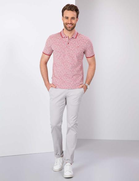 Kiremit Slim Fit Tişört - 50200688019