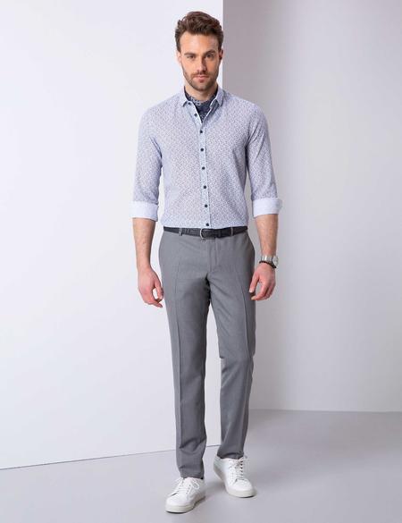 Lacivert Slim Fit Gömlek - 50200708014