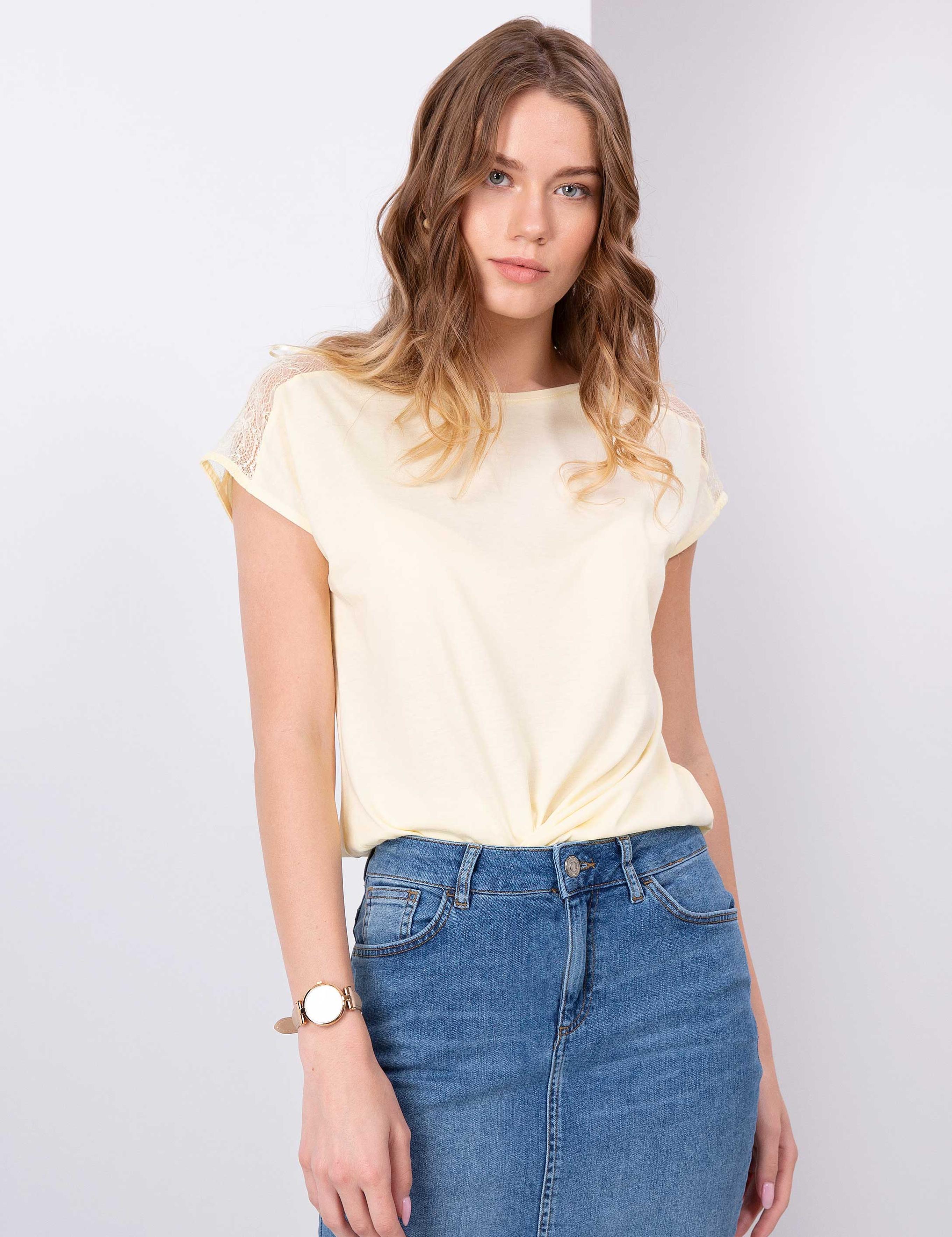 Açık Sarı Tişört