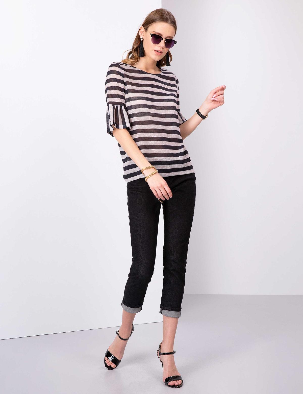 Lacivert Comfort Fit Tişört - 50200749009