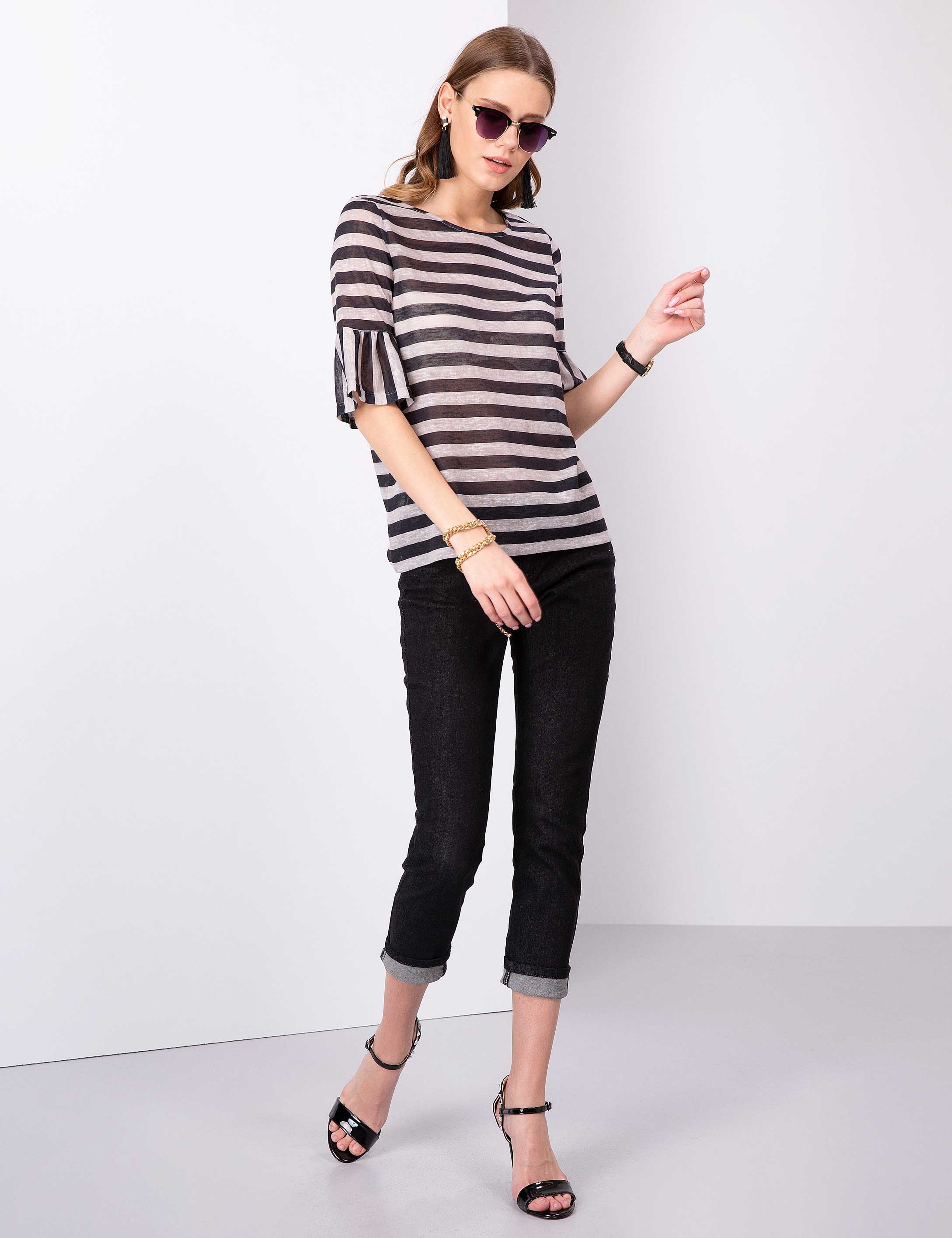 Lacivert Comfort Fit Tişört