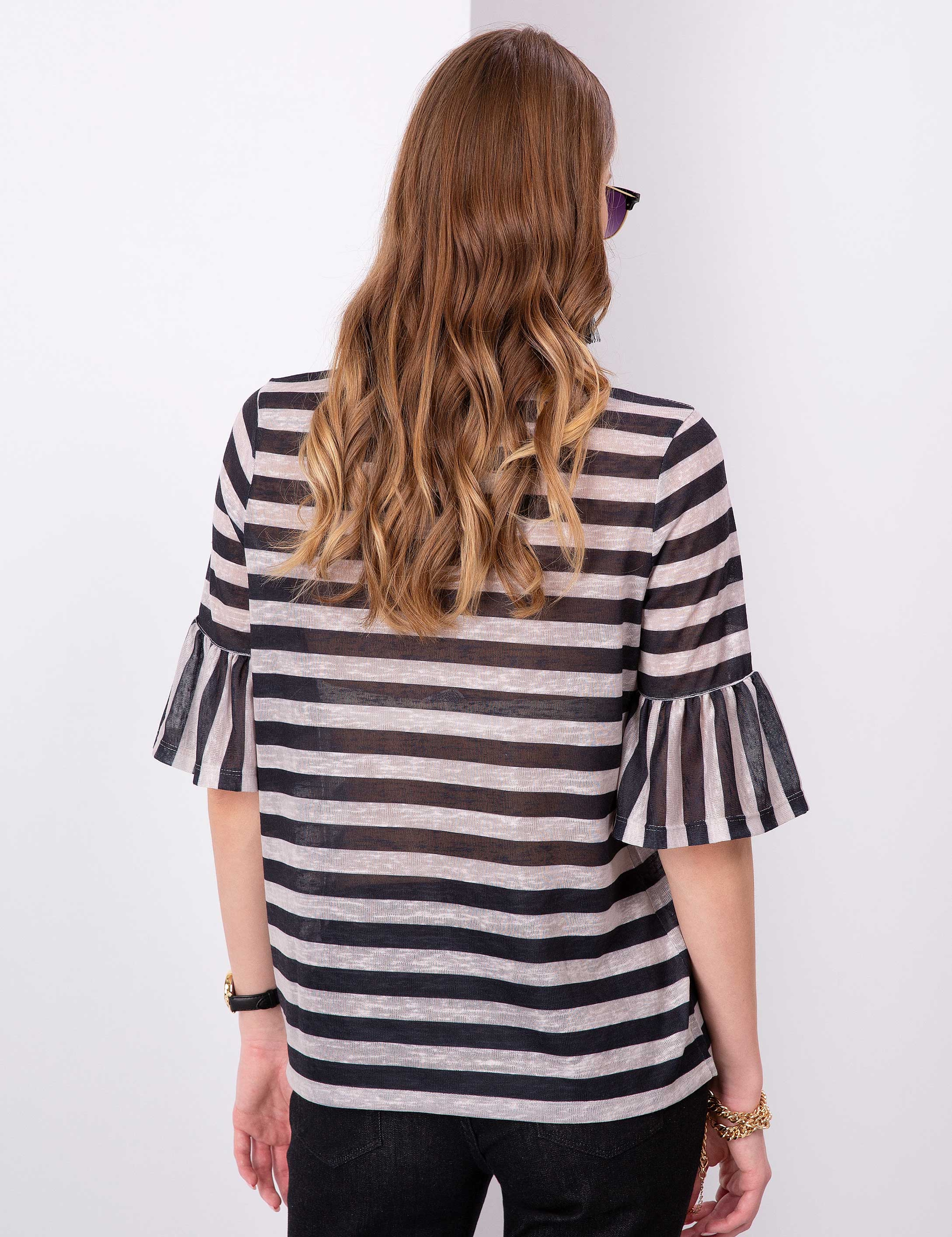 Lacivert Comfort Fit Tişört - Image 3