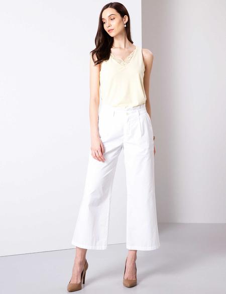 Açık Sarı Kolsuz Tişört - 50200750011