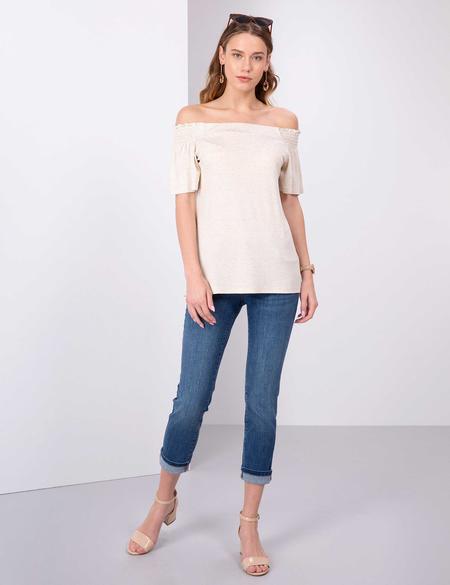 Kum Melanj Tişört - 50200754016