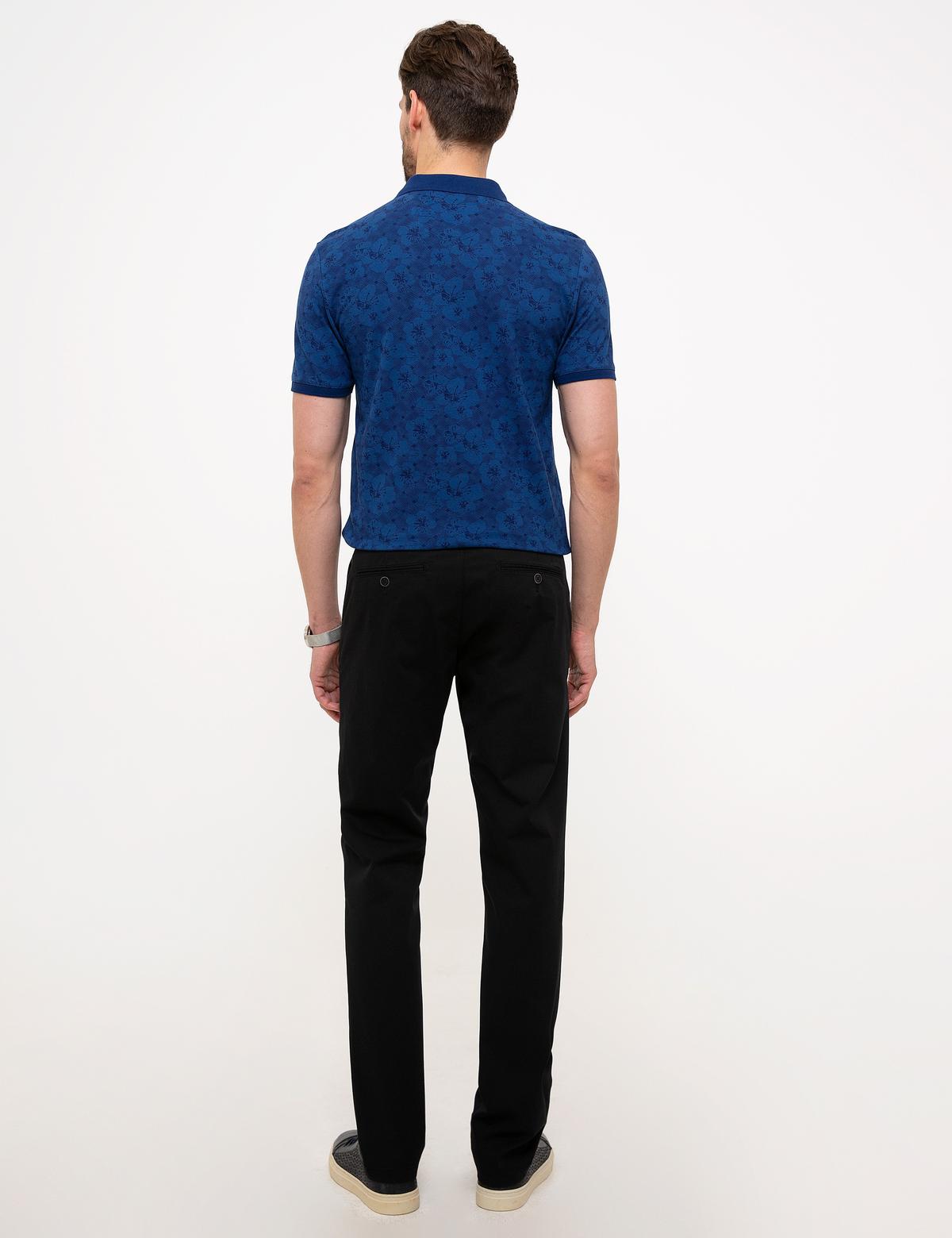 Siyah Regular Fit Chino Pantolon - 50200802012