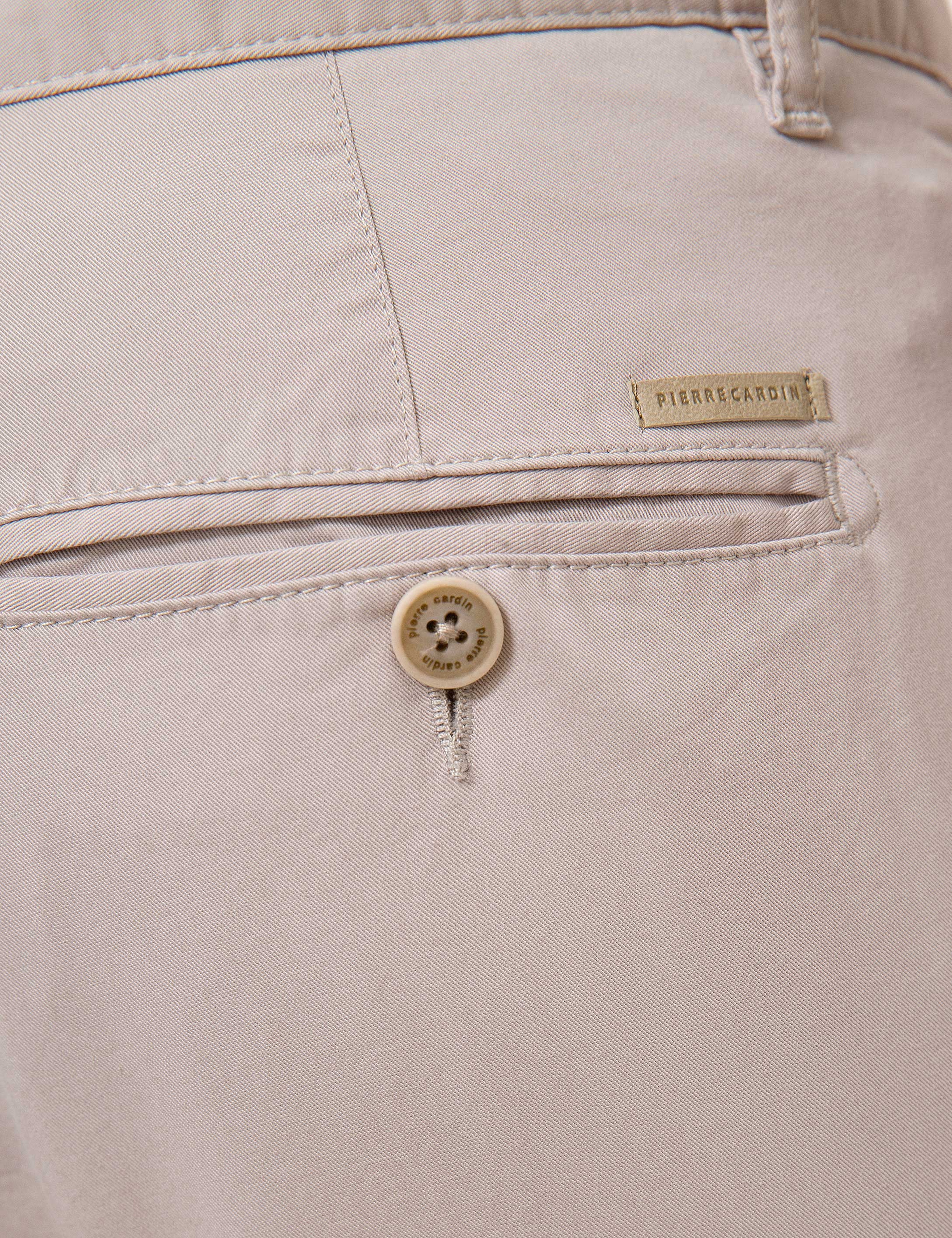 Bej Regular Fit Kanvas Pantolon