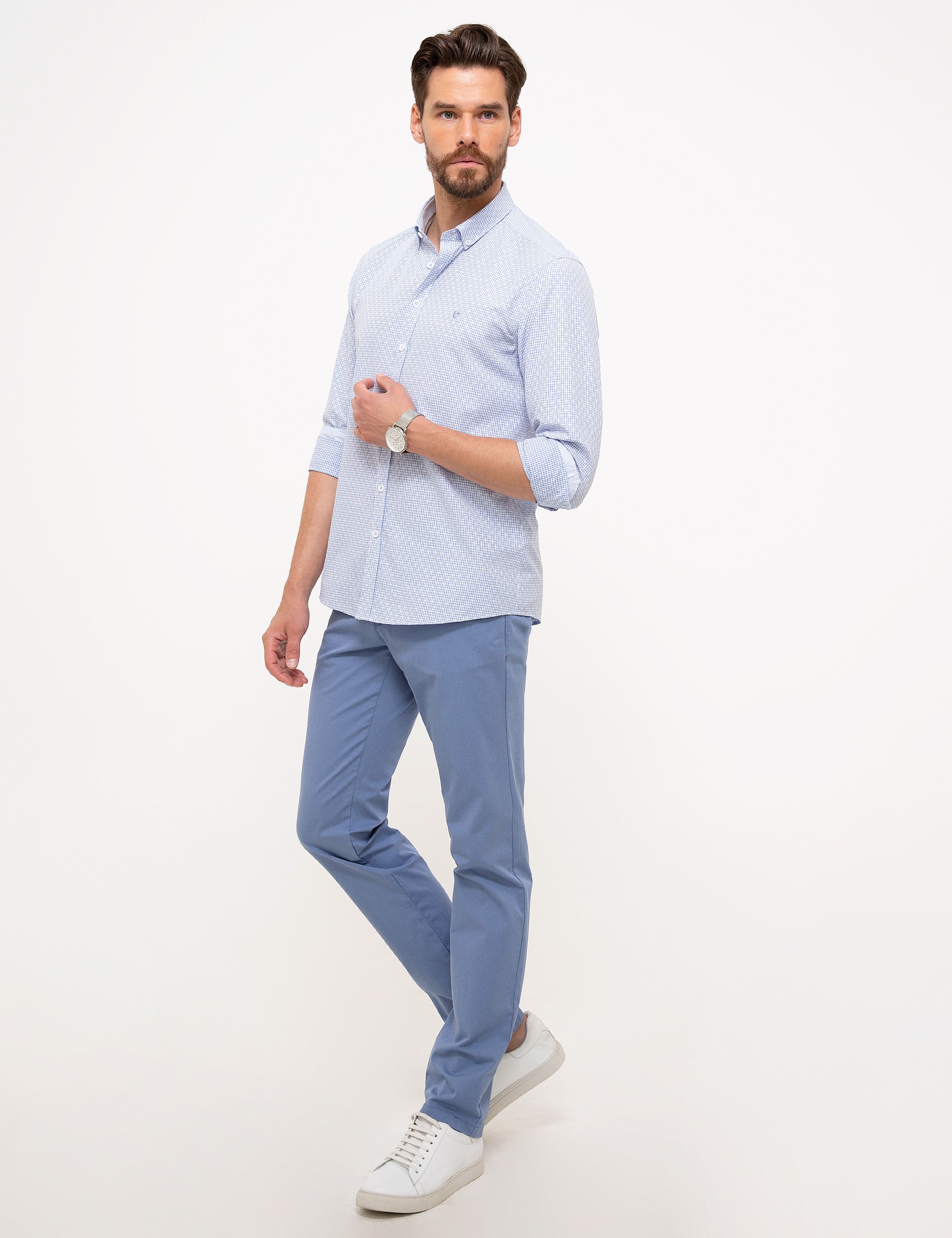 Mavi Regular Fit Kanvas Pantolon