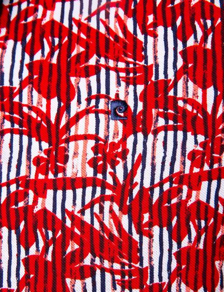 Kırmızı Slim Fit Polo Yaka T-Shirt - 50200810020