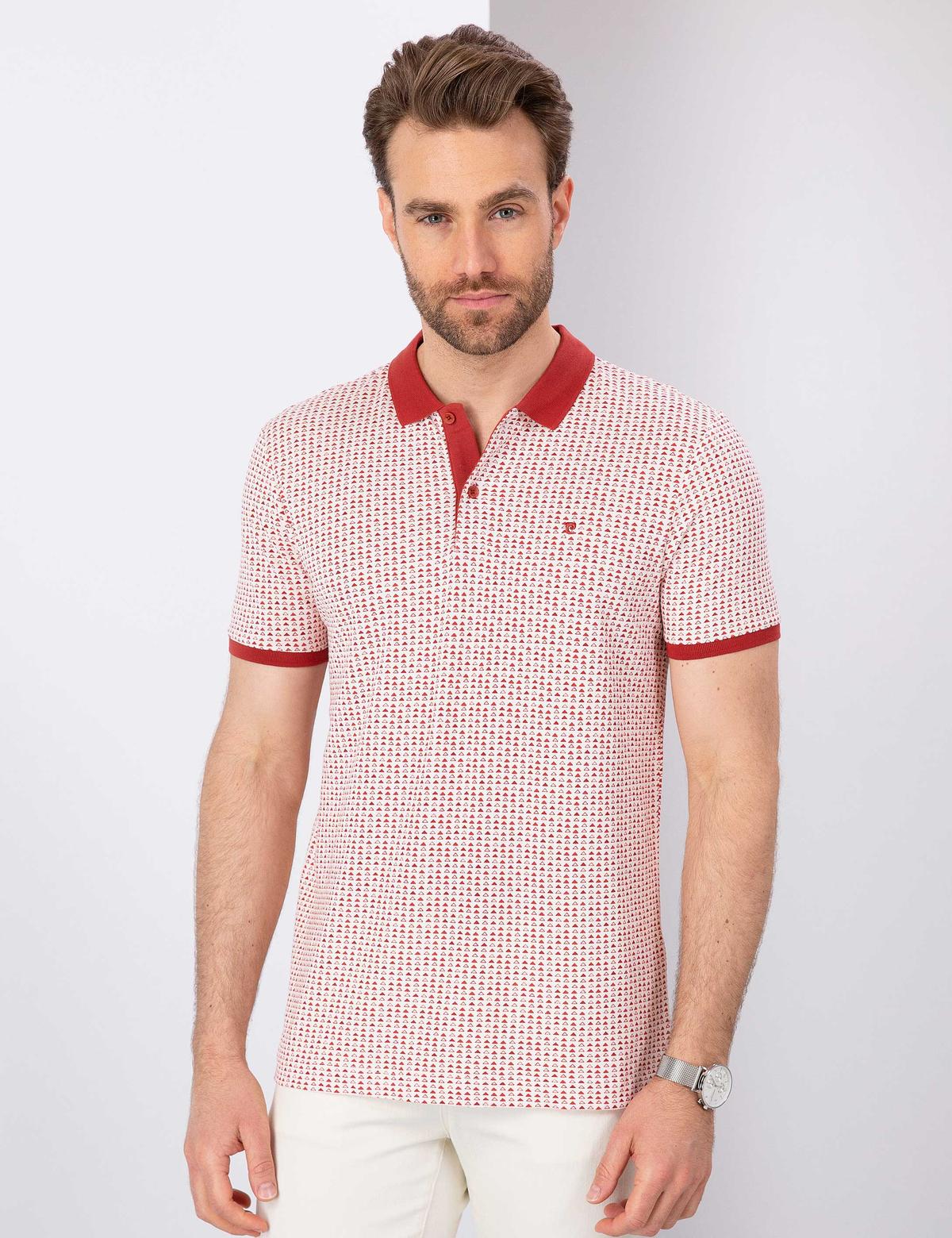 Kiremit Slim Fit Polo Yaka T-Shirt - 50200814003