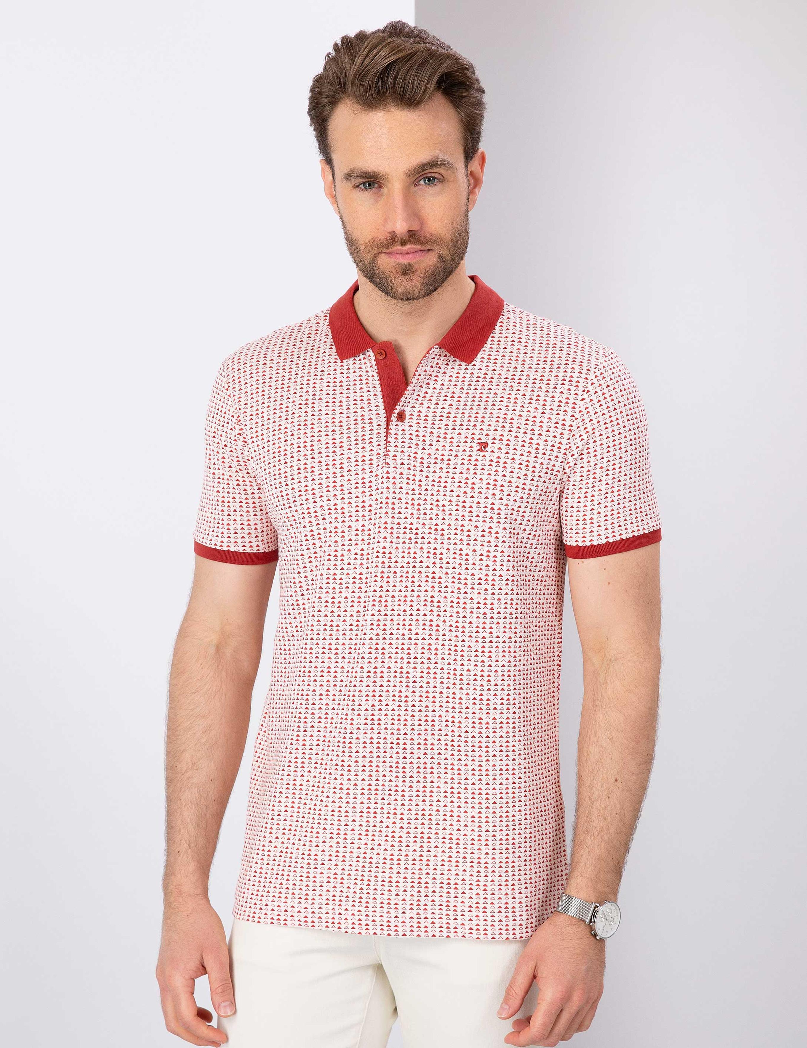 Kiremit Slim Fit Polo Yaka T-Shirt