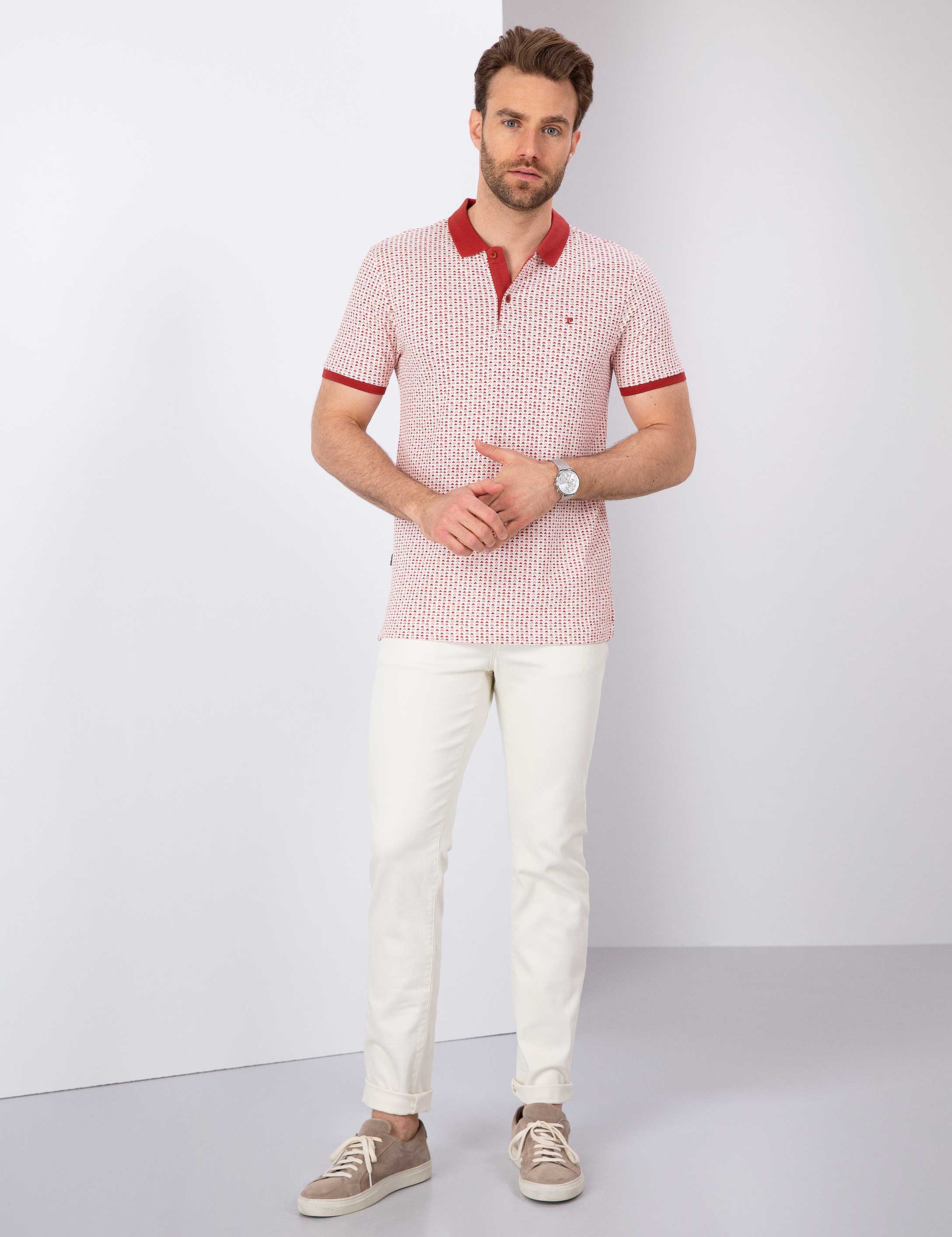 Kiremit Slim Fit Tişört - Image 4