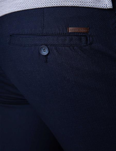 Lacivert Slim Fit Chino Pantolon - 50200819014