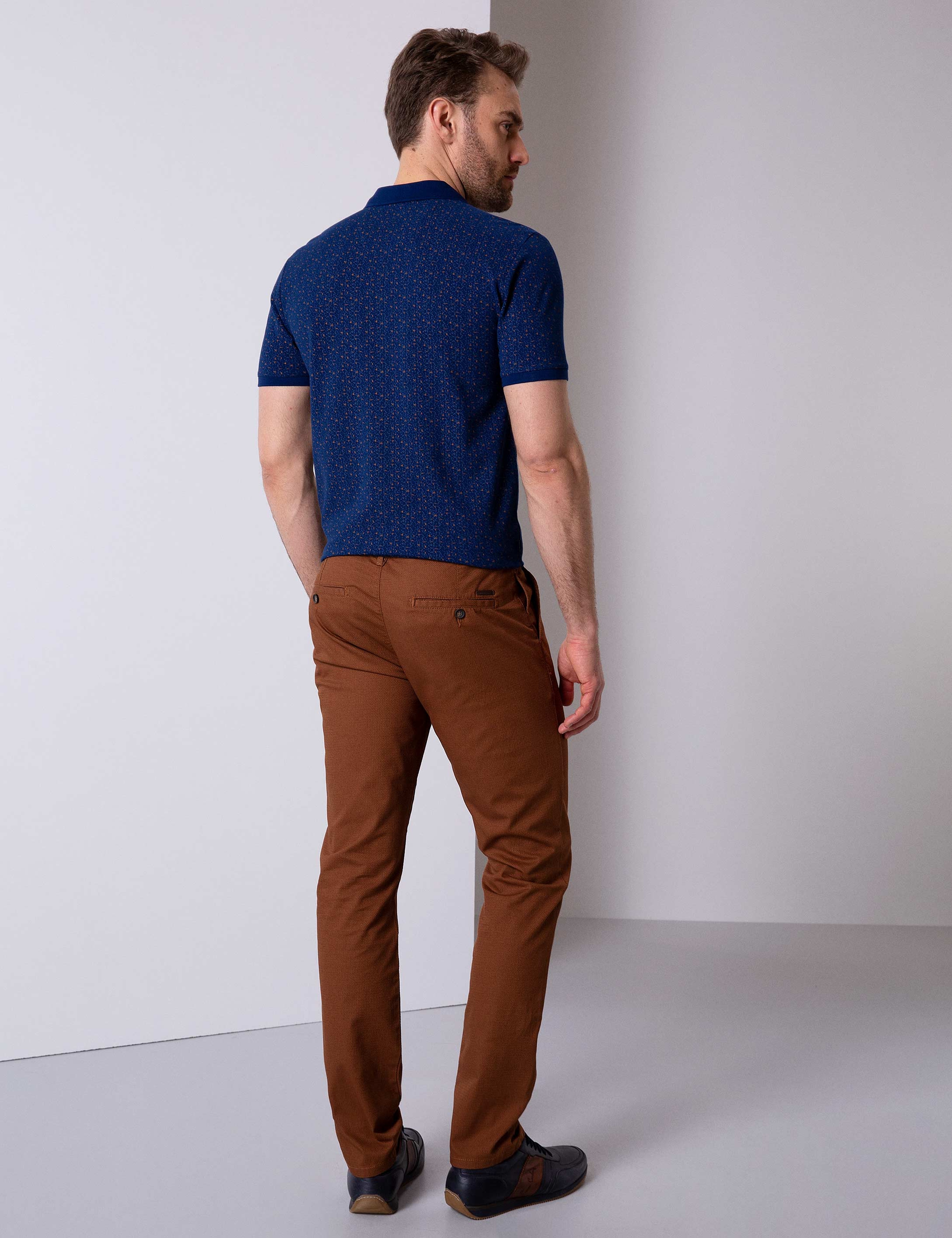 Taba Slim Fit Chino Pantolon - Image 3