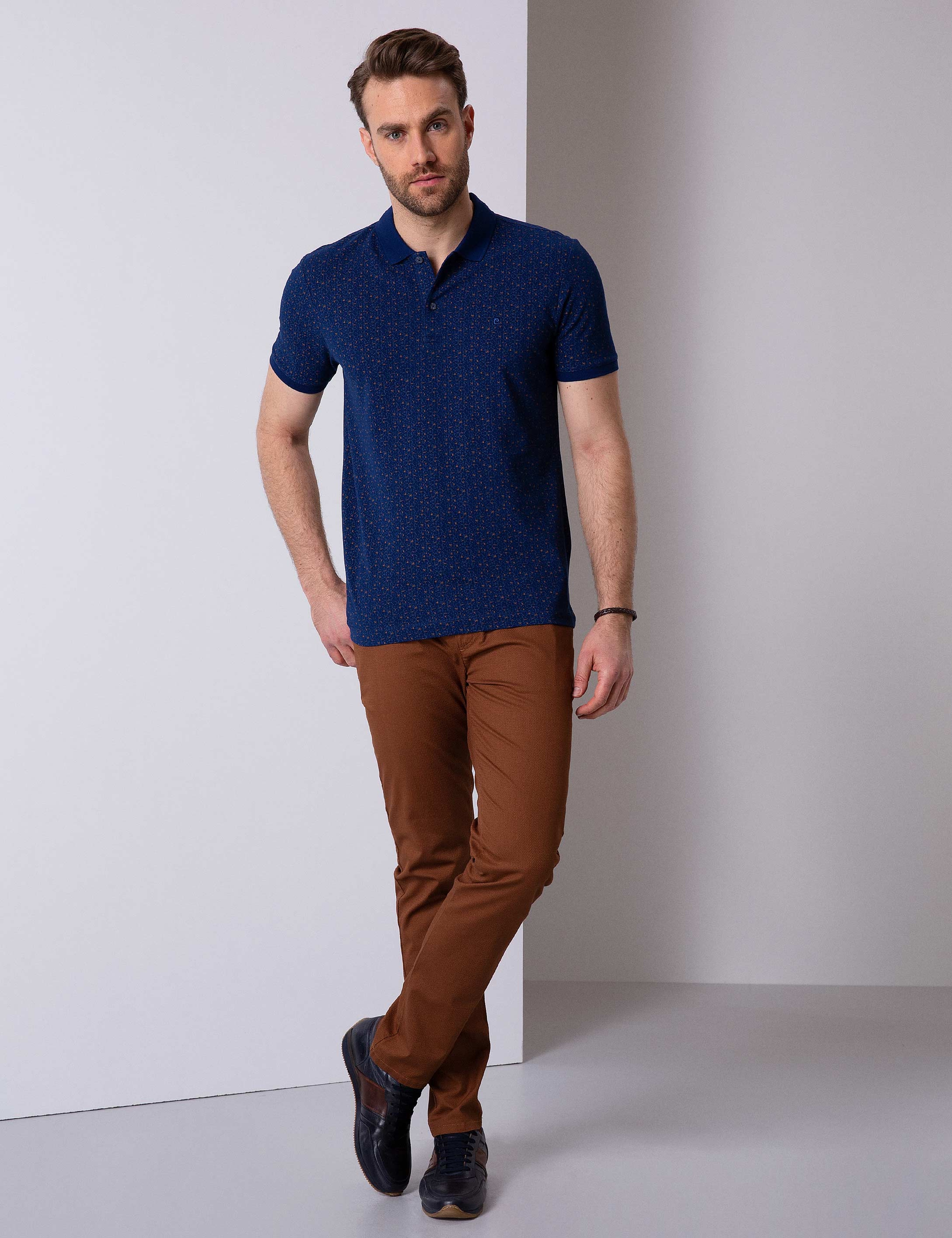 Taba Slim Fit Chino Pantolon - Image 1