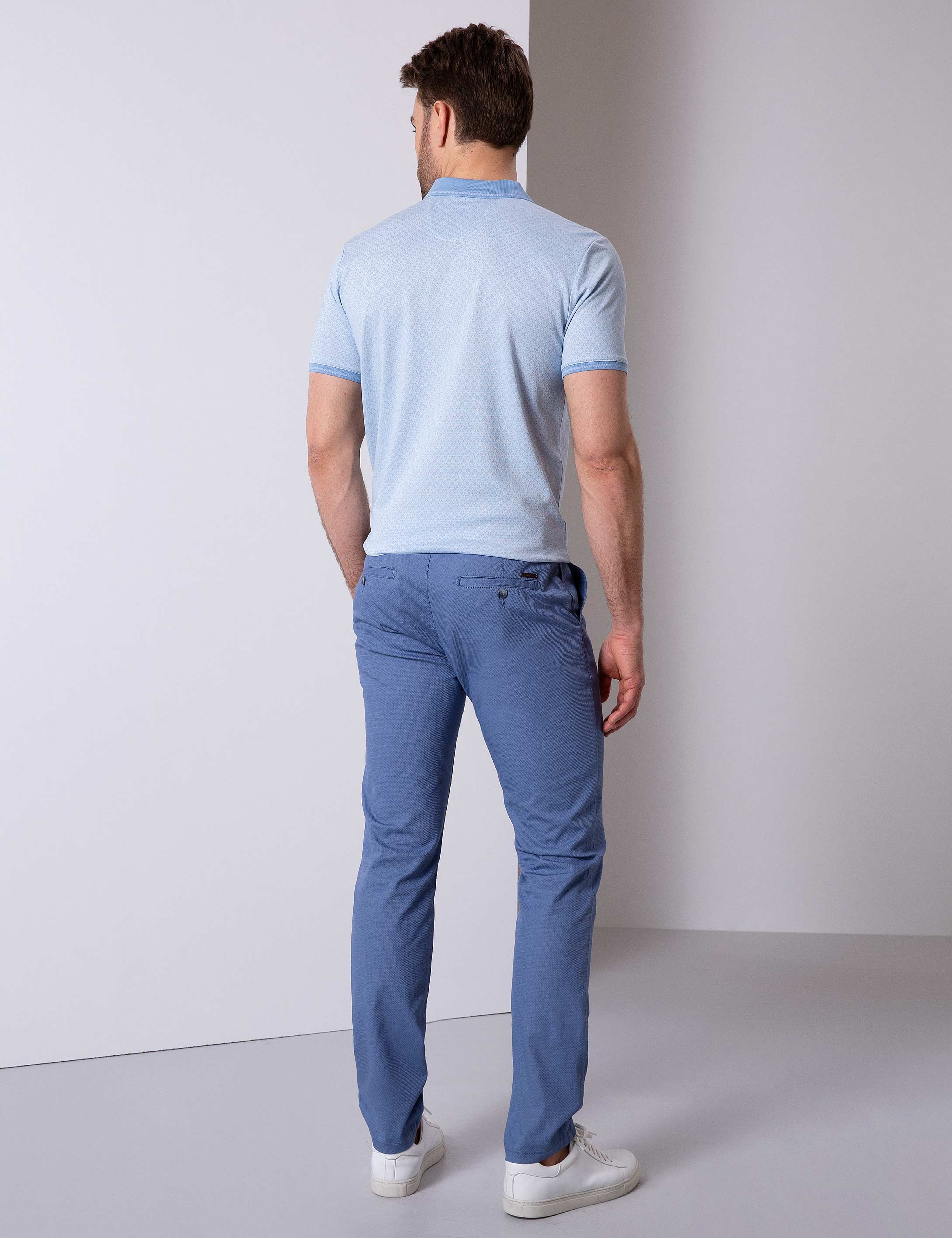 Mavi Slim Fit Kanvas Pantolon - Image 3
