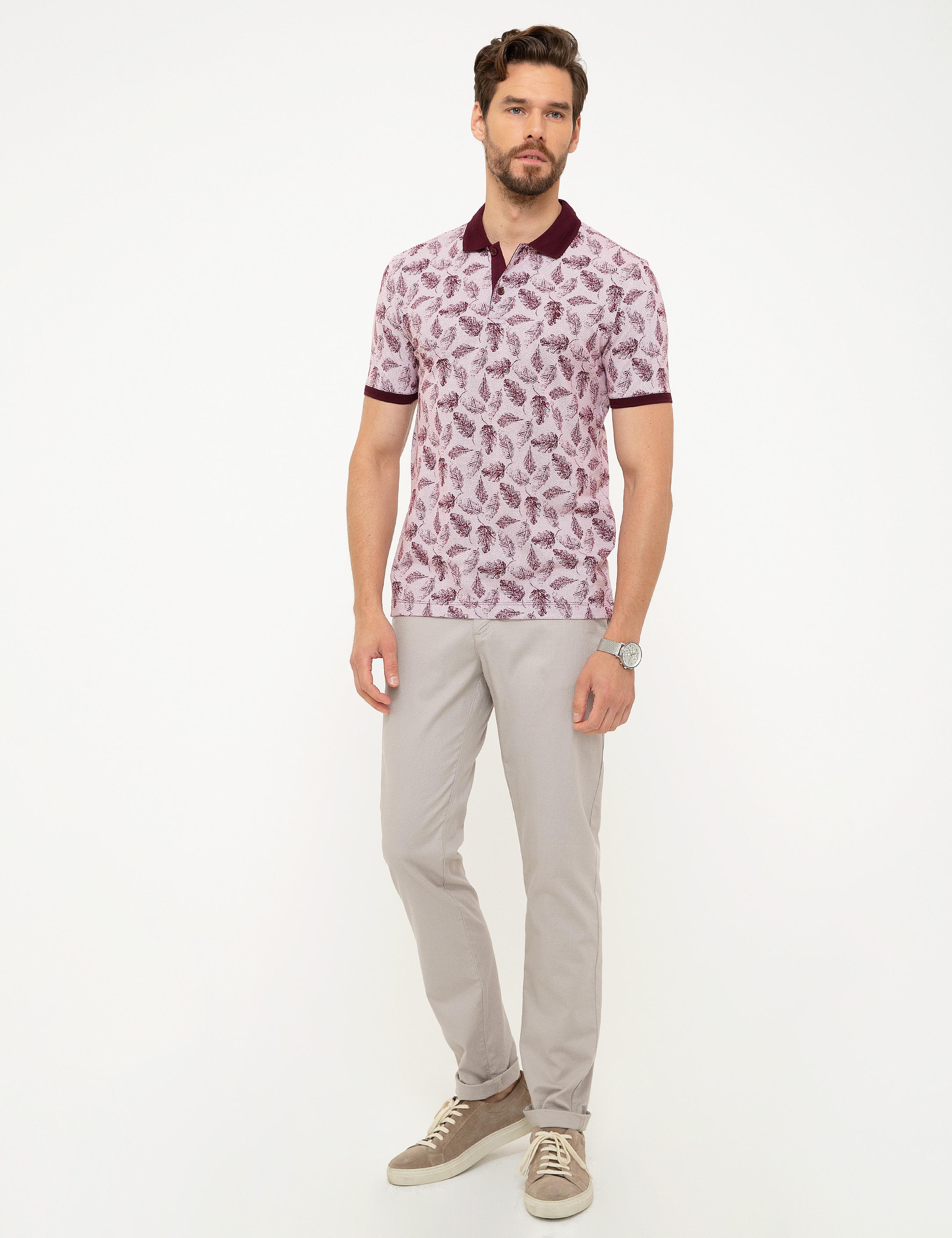 Bordo Slim Fit Tişört