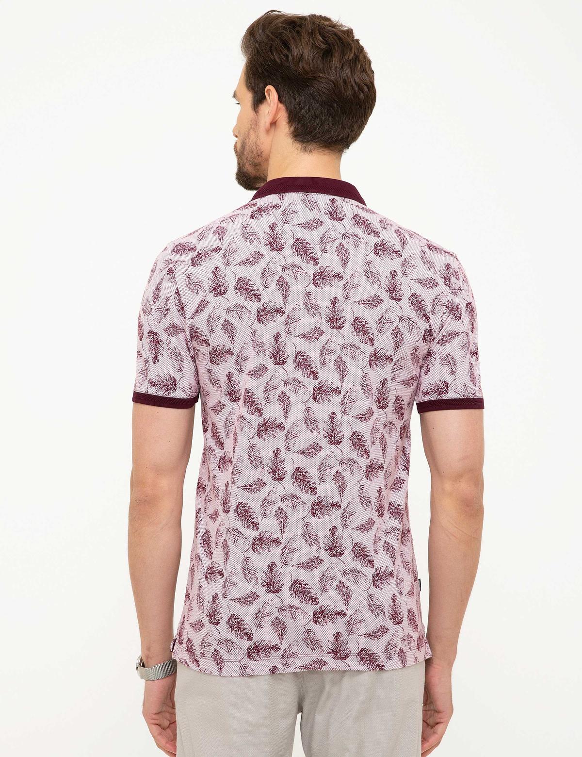 Bordo Slim Fit Tişört - 50200820020