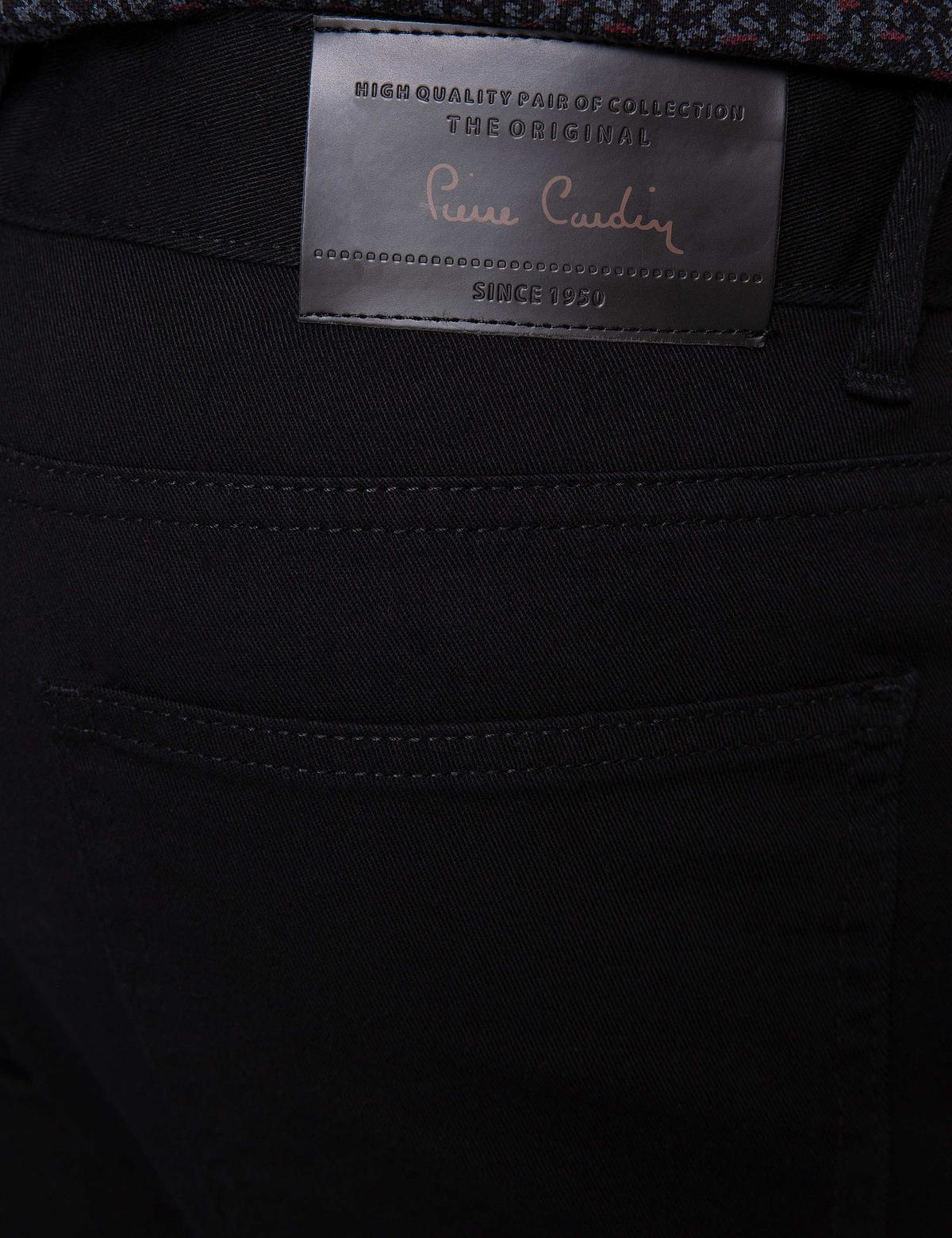 Siyah Slim Fit Chino Pantolon - 50200824032