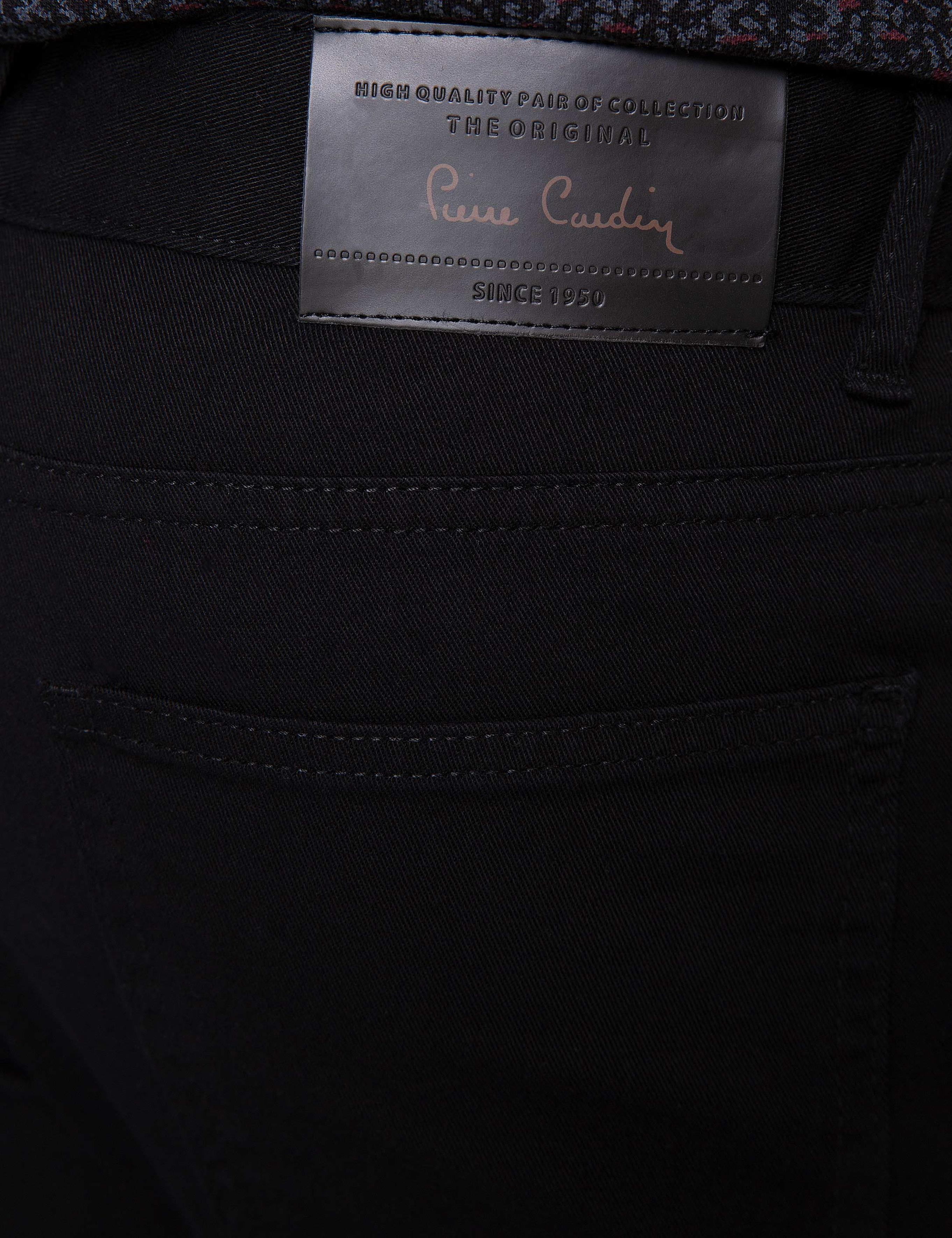 Siyah Slim Fit Chino Pantolon