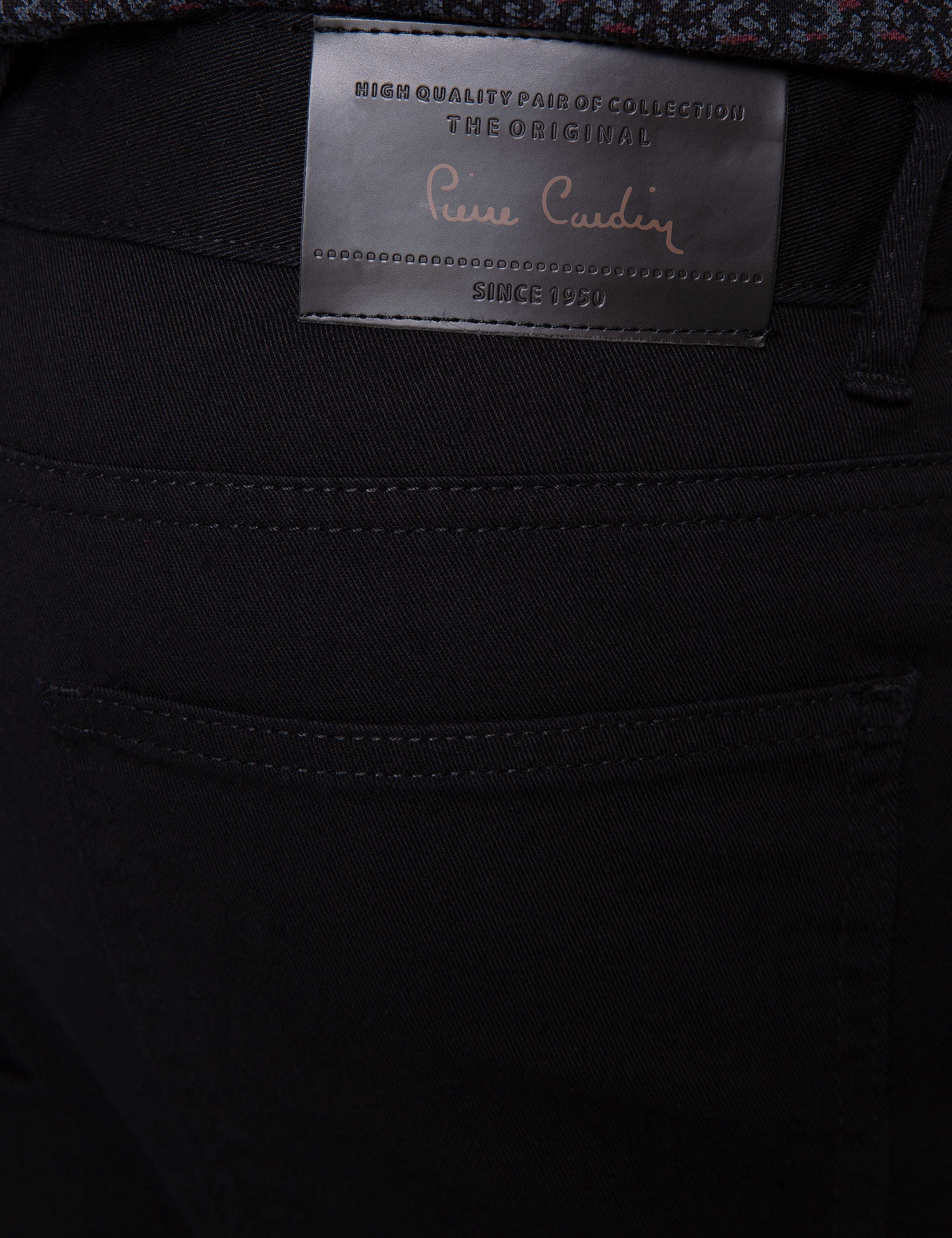 Siyah Slim Fit Chino Pantolon