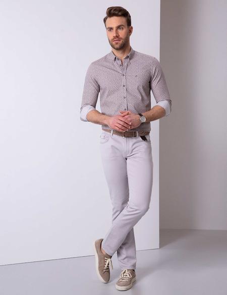 Taş Slim Fit Kanvas Pantolon - 50200824059
