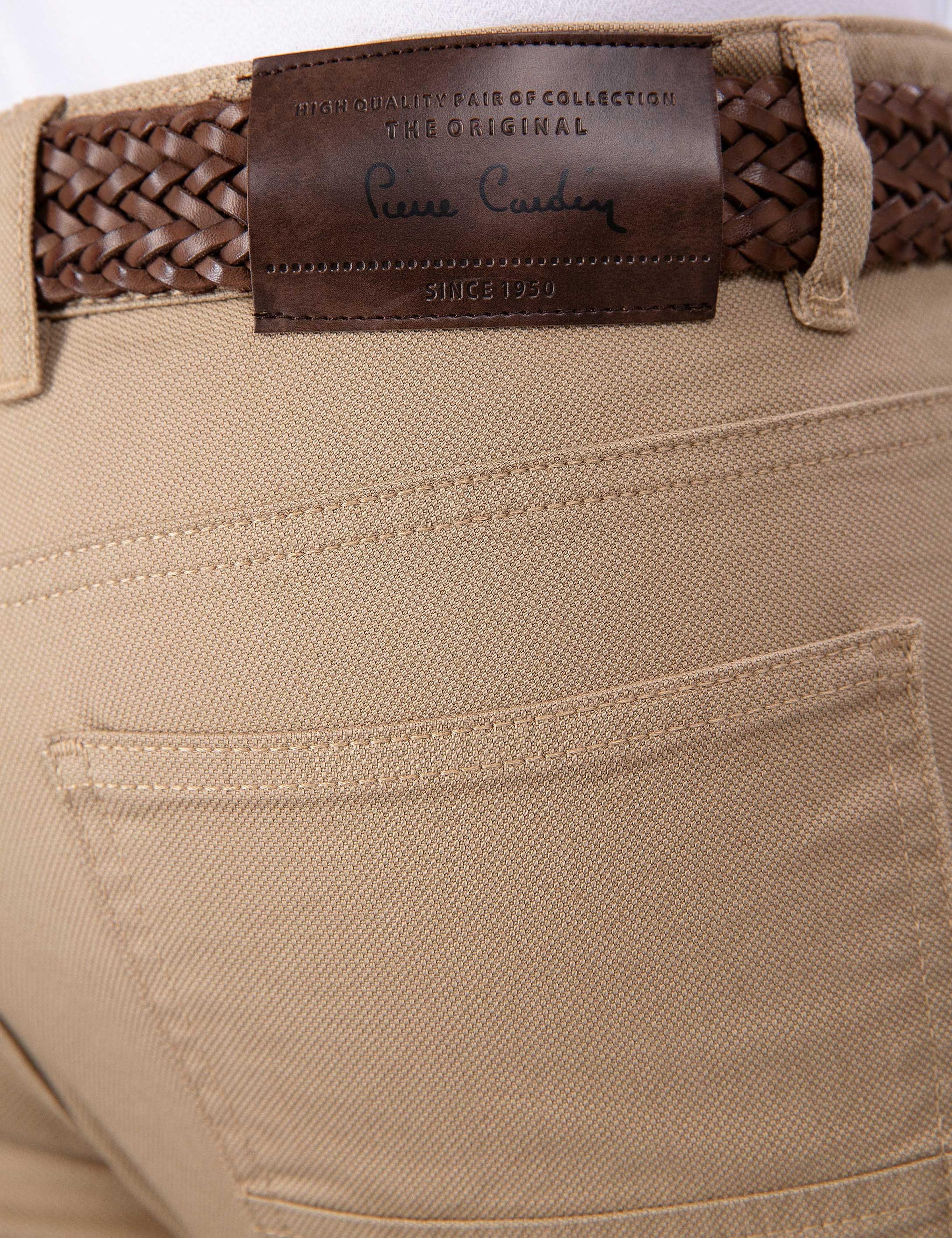 Camel Slim Fit Chino Pantolon