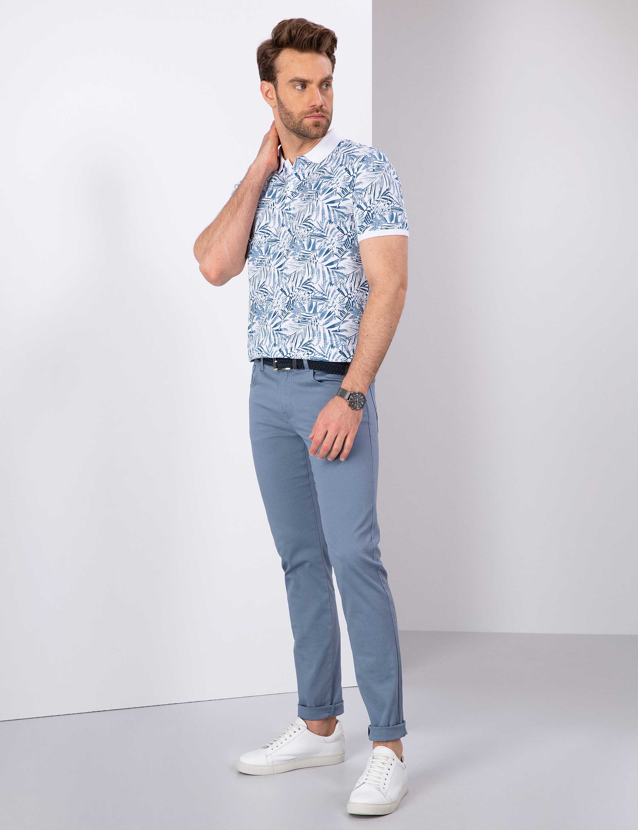 Mavi Slim Fit Chino Pantolon - Image 2
