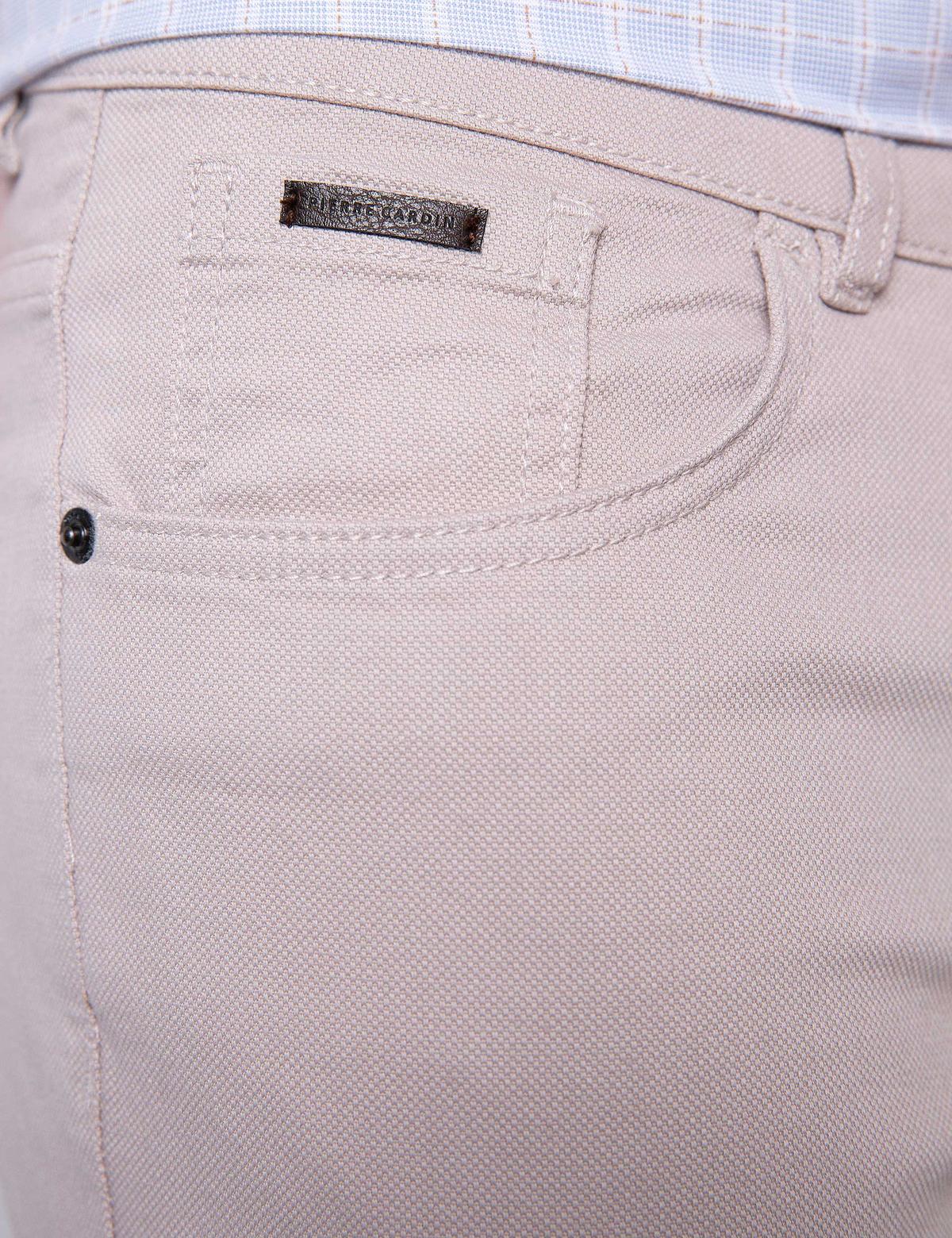 Bej Slim Fit Kanvas Pantolon - 50200825124