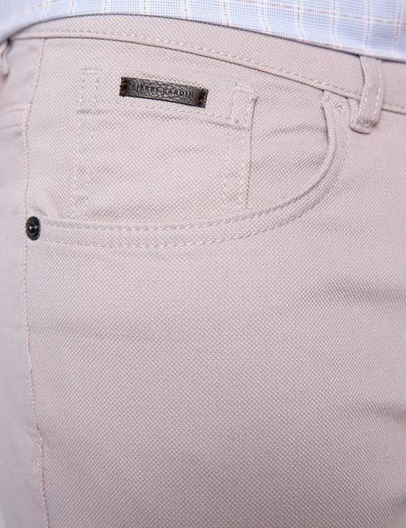 Bej Slim Fit Kanvas Pantolon - 50200825124