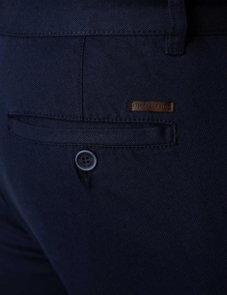 Lacivert Slim Fit Chino Pantolon - 50200826008