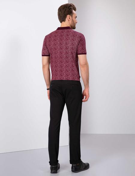 Siyah Slim Fit Chino Pantolon - 50200826053