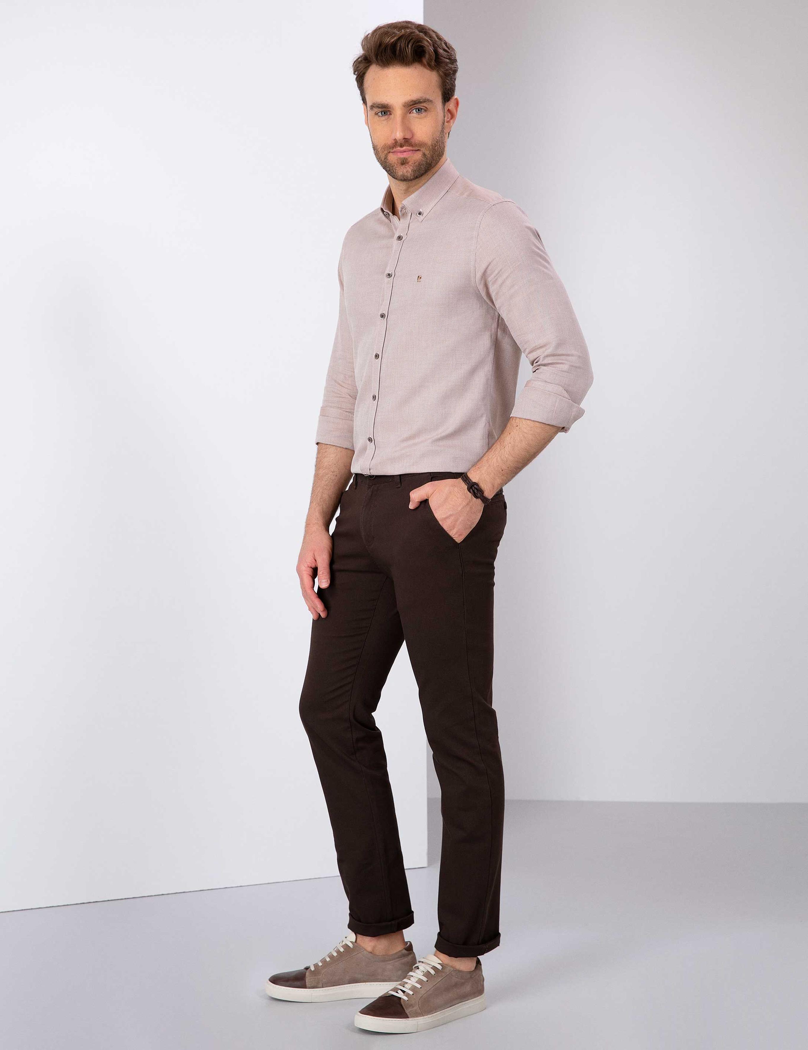 Kahverengi Chino Pantolon
