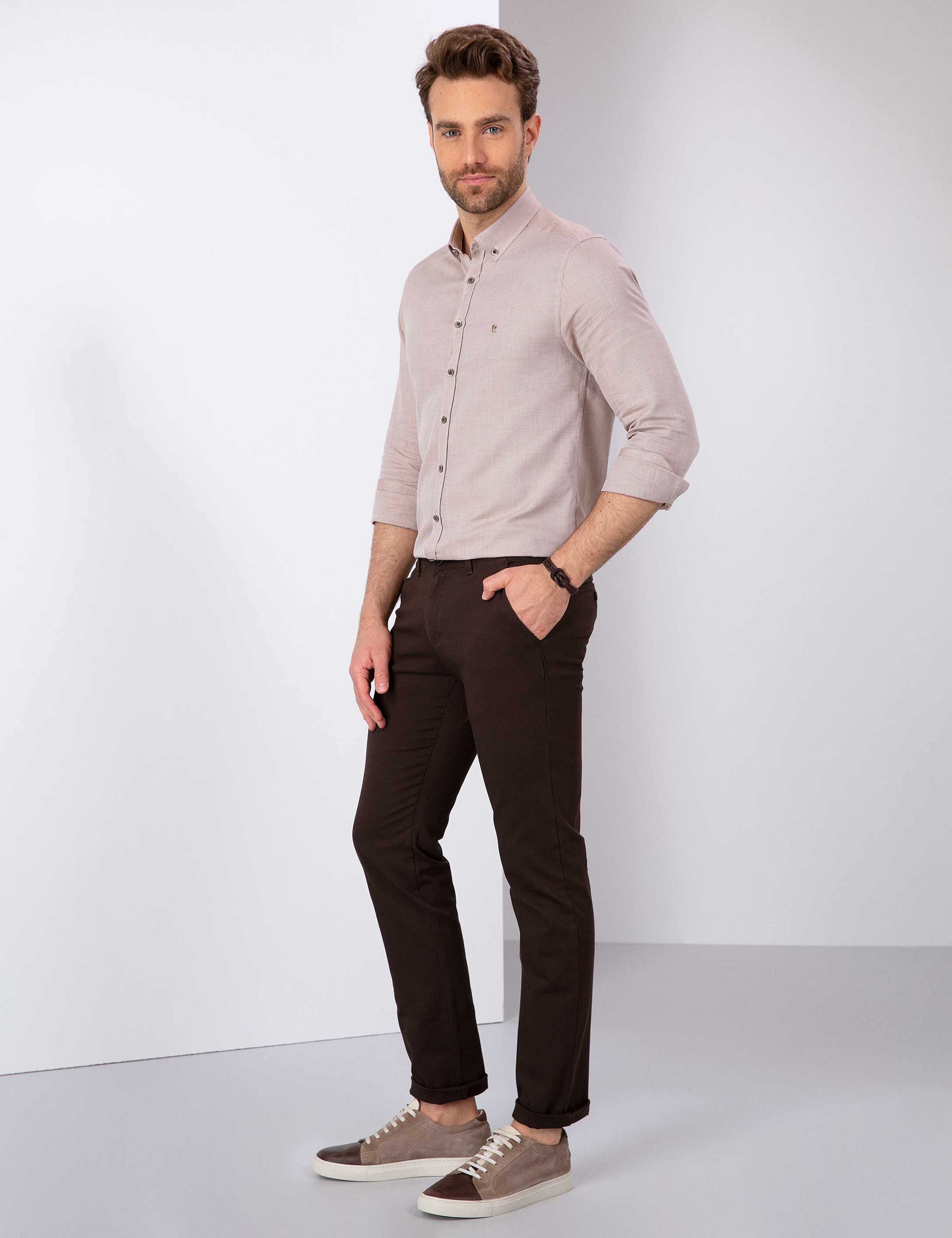 Kahverengi Chino Pantolon
