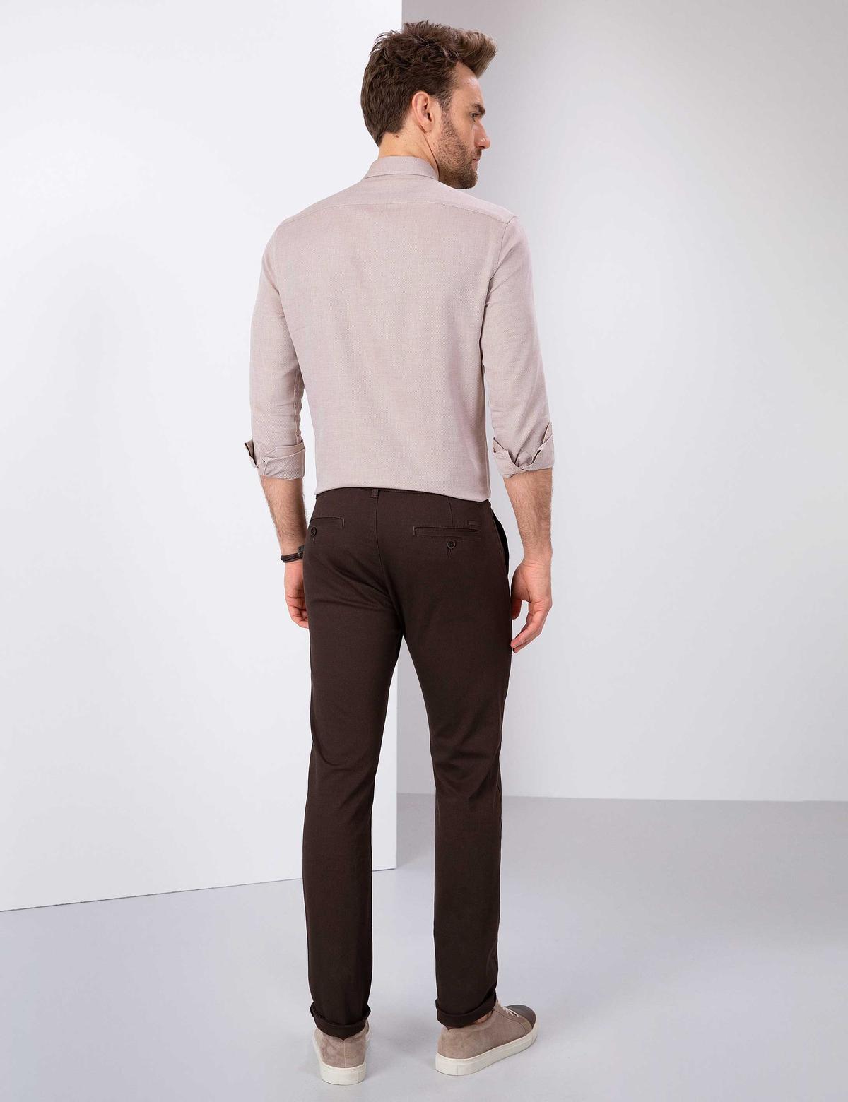 Kahverengi Chino Pantolon - 50200826095