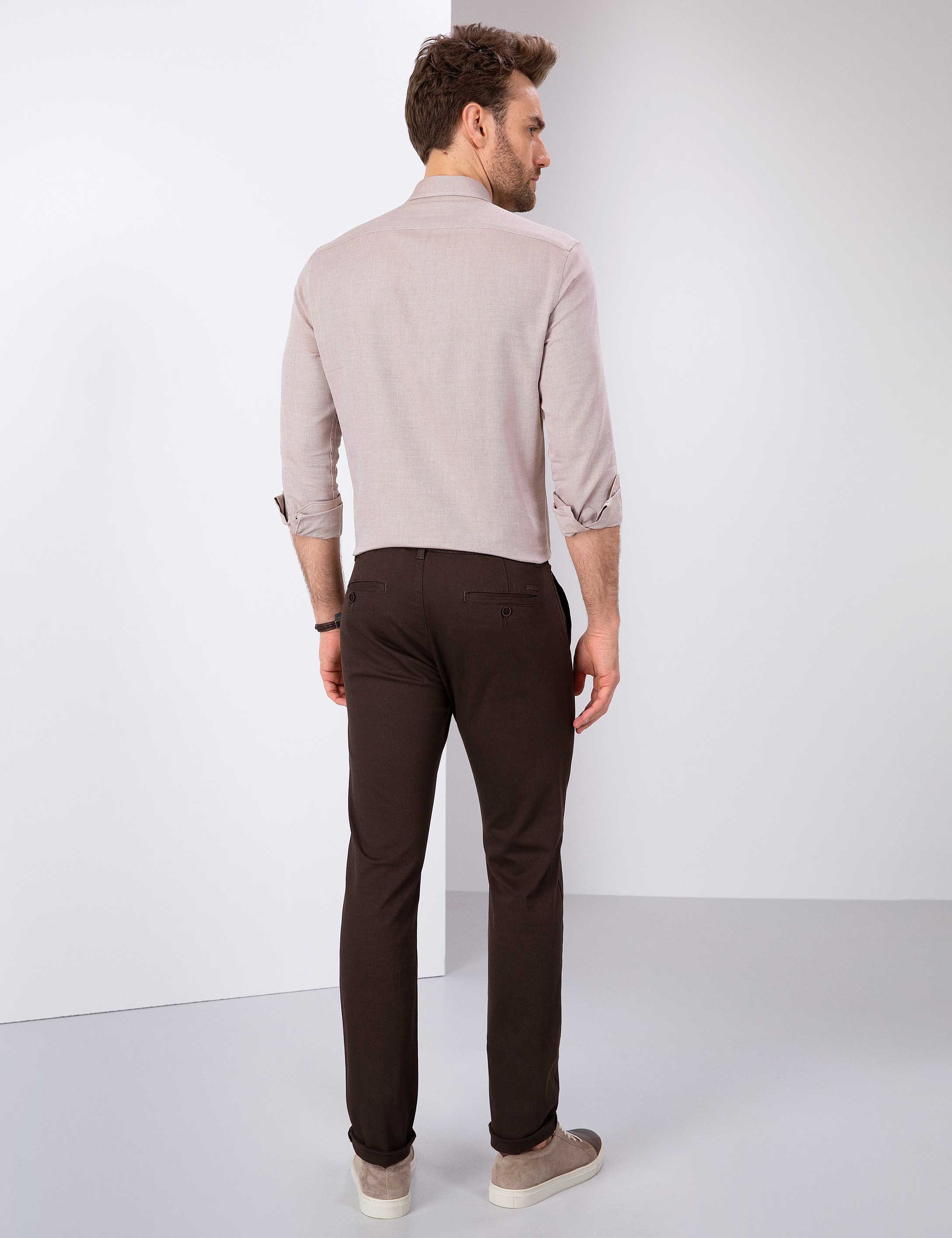 Kahverengi Chino Pantolon - Image 3