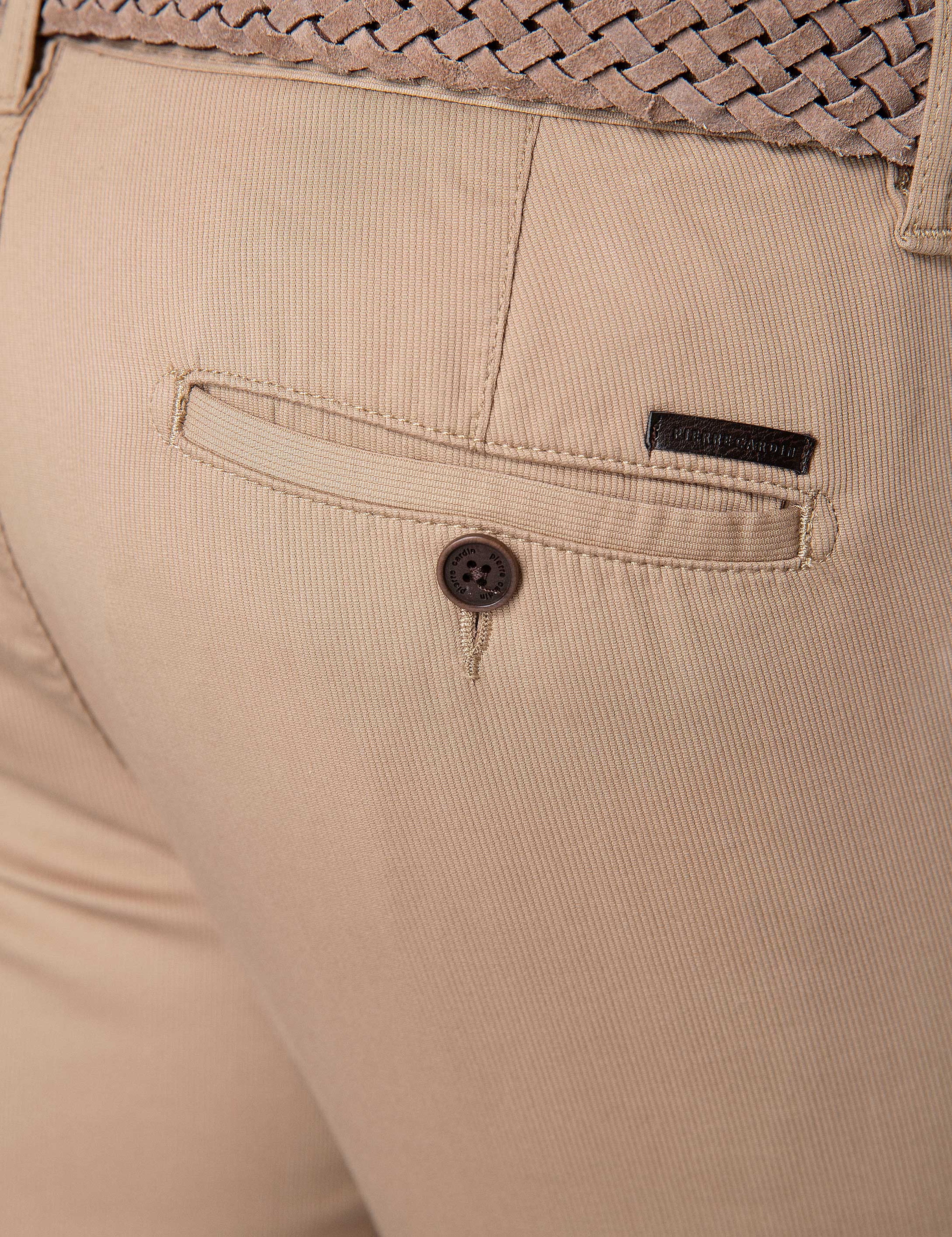 Camel Slim Fit Chino Pantolon - Image 4