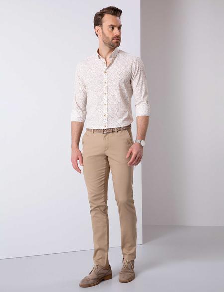Camel Slim Fit Chino Pantolon - 50200872028