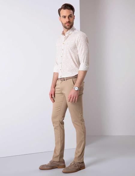 Camel Slim Fit Chino Pantolon - 50200872028