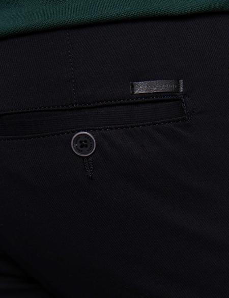 Siyah Slim Fit Chino Pantolon - 50200872060