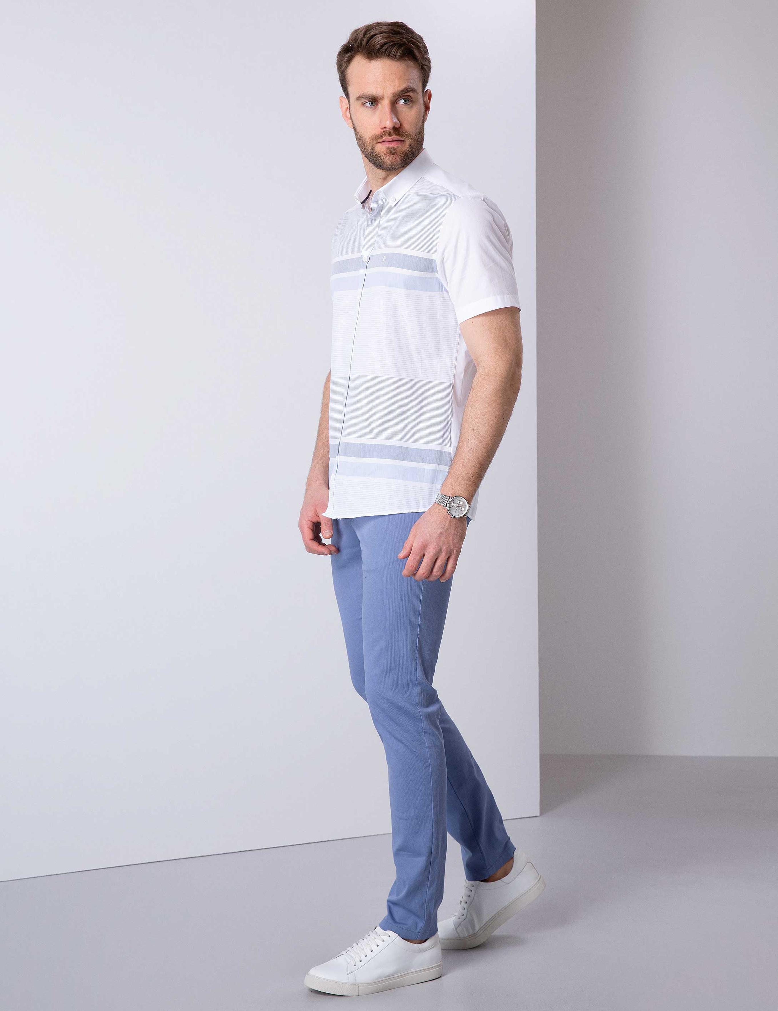 Mavi Slim Fit Kanvas Pantolon