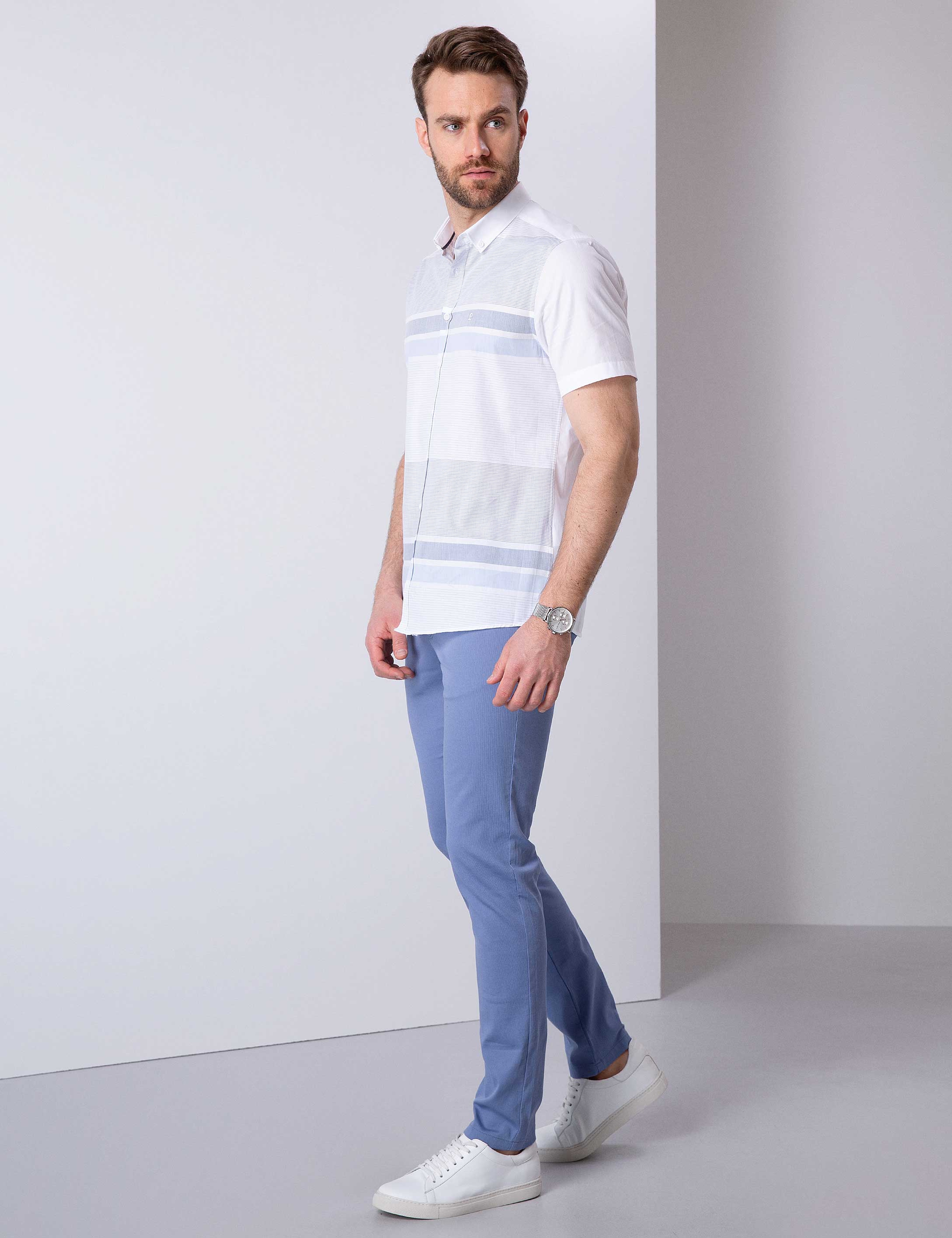 Mavi Slim Fit Kanvas Pantolon