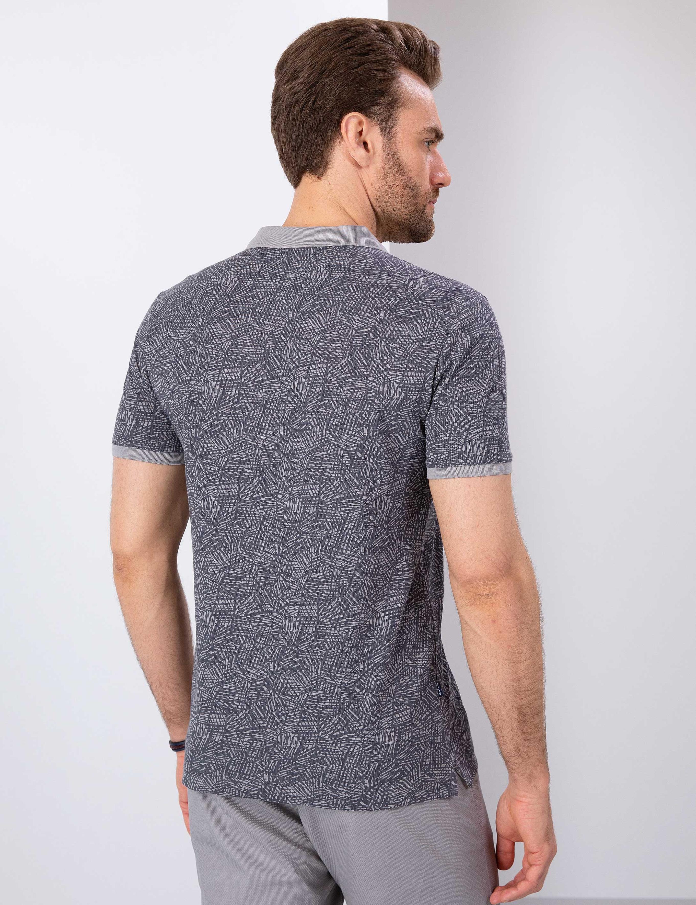 Gri Slim Fit T-Shirt