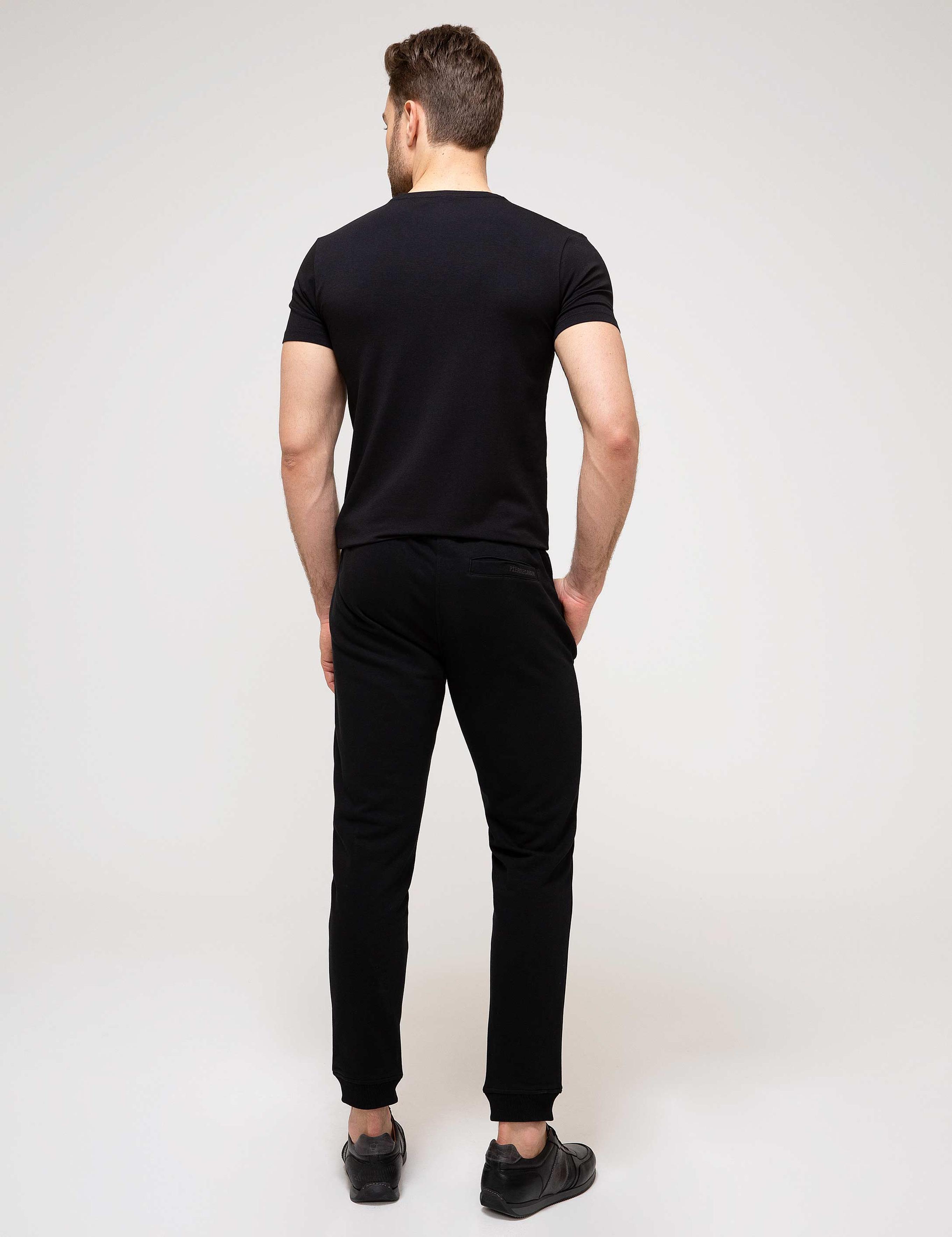 Siyah Standart Fit Eşofman Altı