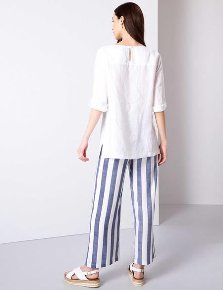 Açık Mavi Flare Fit Kumaş Pantolon - 50201143001