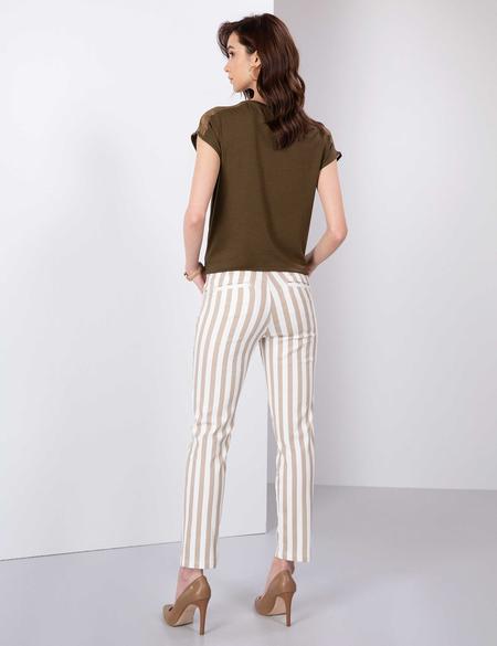 Kahverengi Slim Fit Denim Pantolon - 50201149034