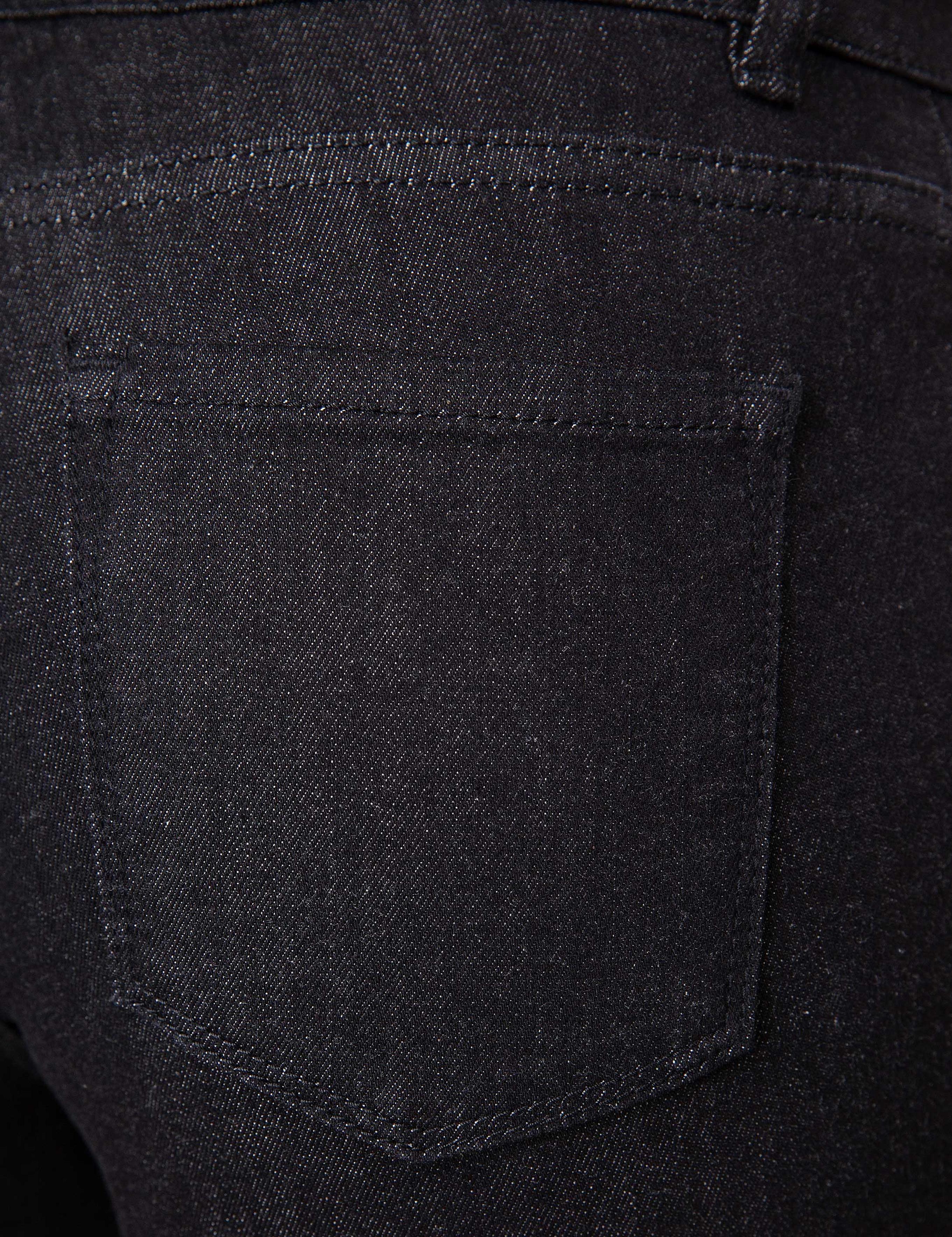 Siyah Slim Fit Jean Pantolon