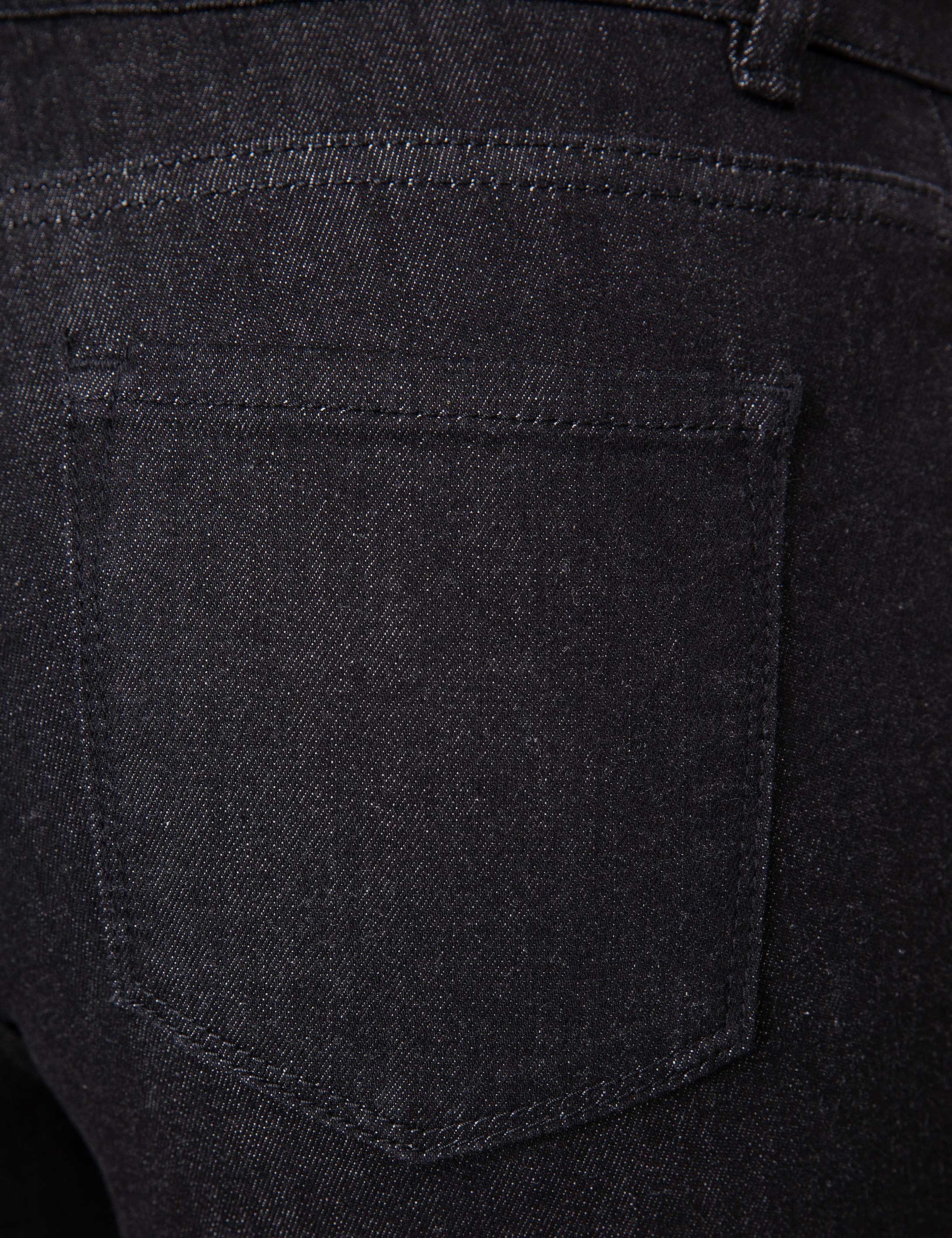 Siyah Slim Fit Jean Pantolon