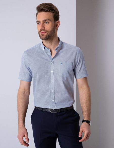 Mavi Regular Fit Kısa Kollu Gömlek - 50201180015